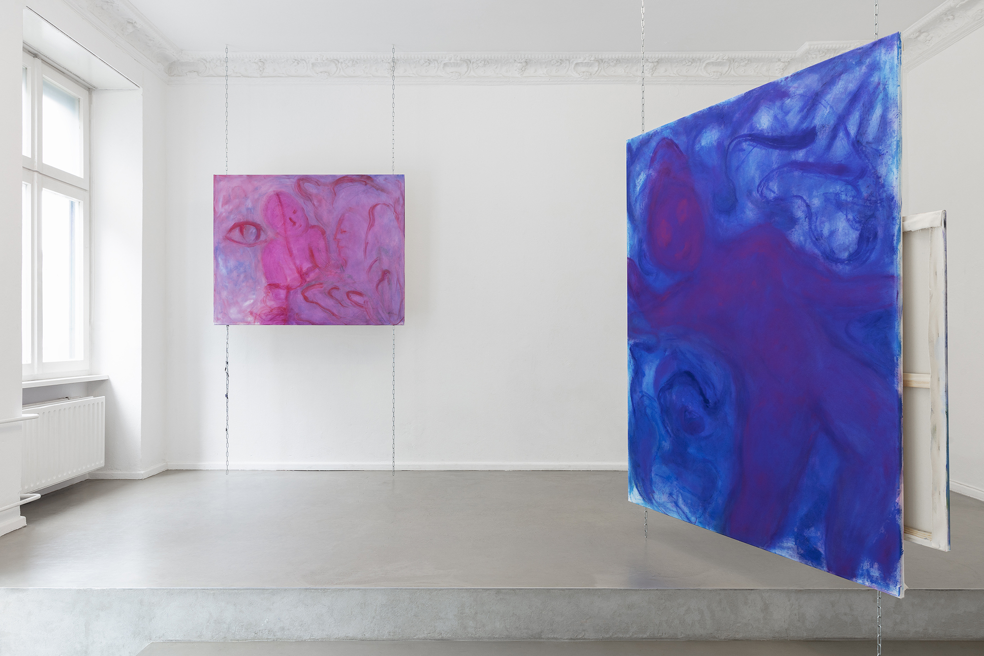 Exhibition view, Christina Huber, Darling You Should Feel Lucky, Display, Berlin Photo: Chroma
