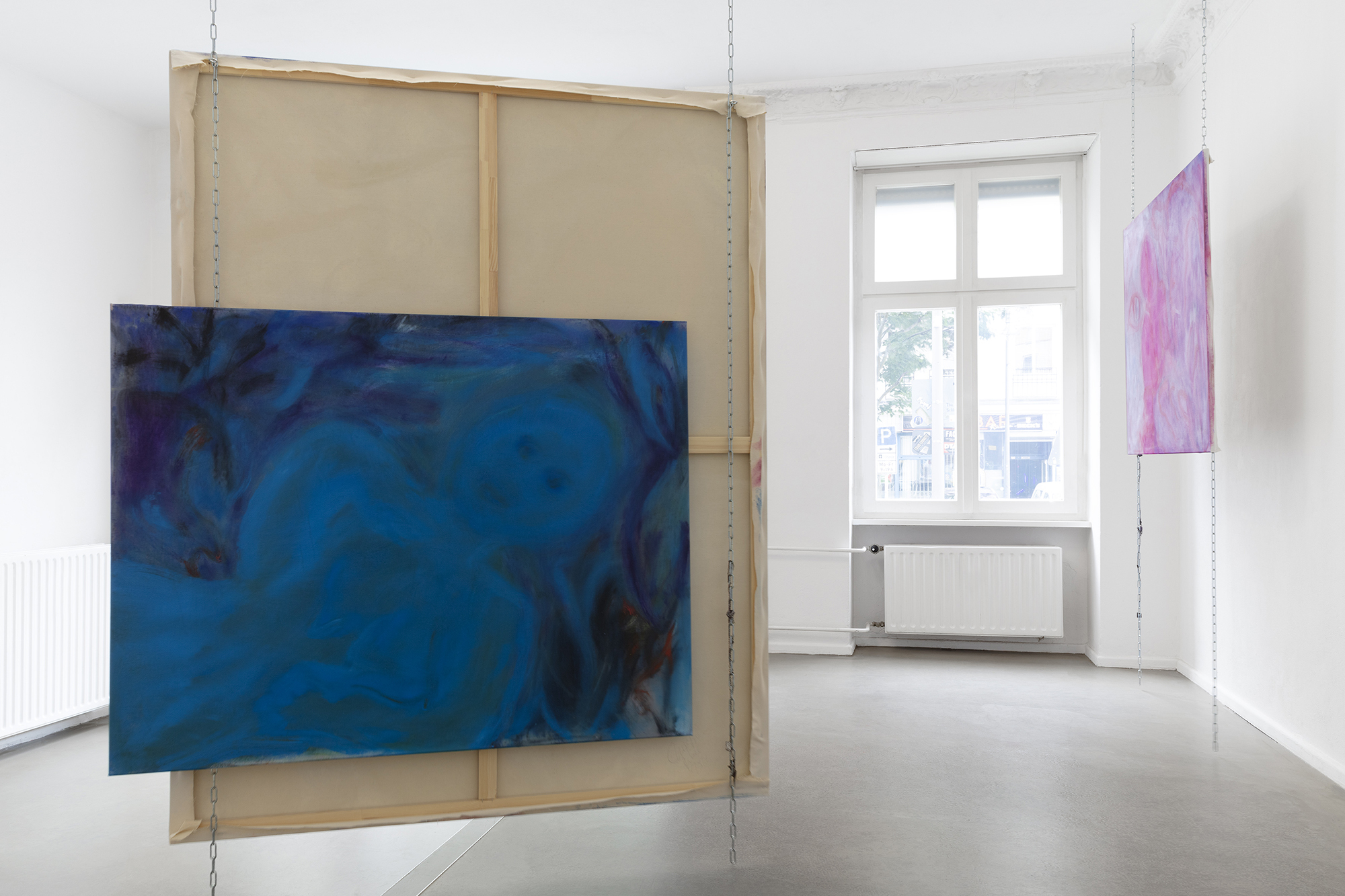 Exhibition view, Christina Huber, Darling You Should Feel Lucky, Display, Berlin Photo: Chroma