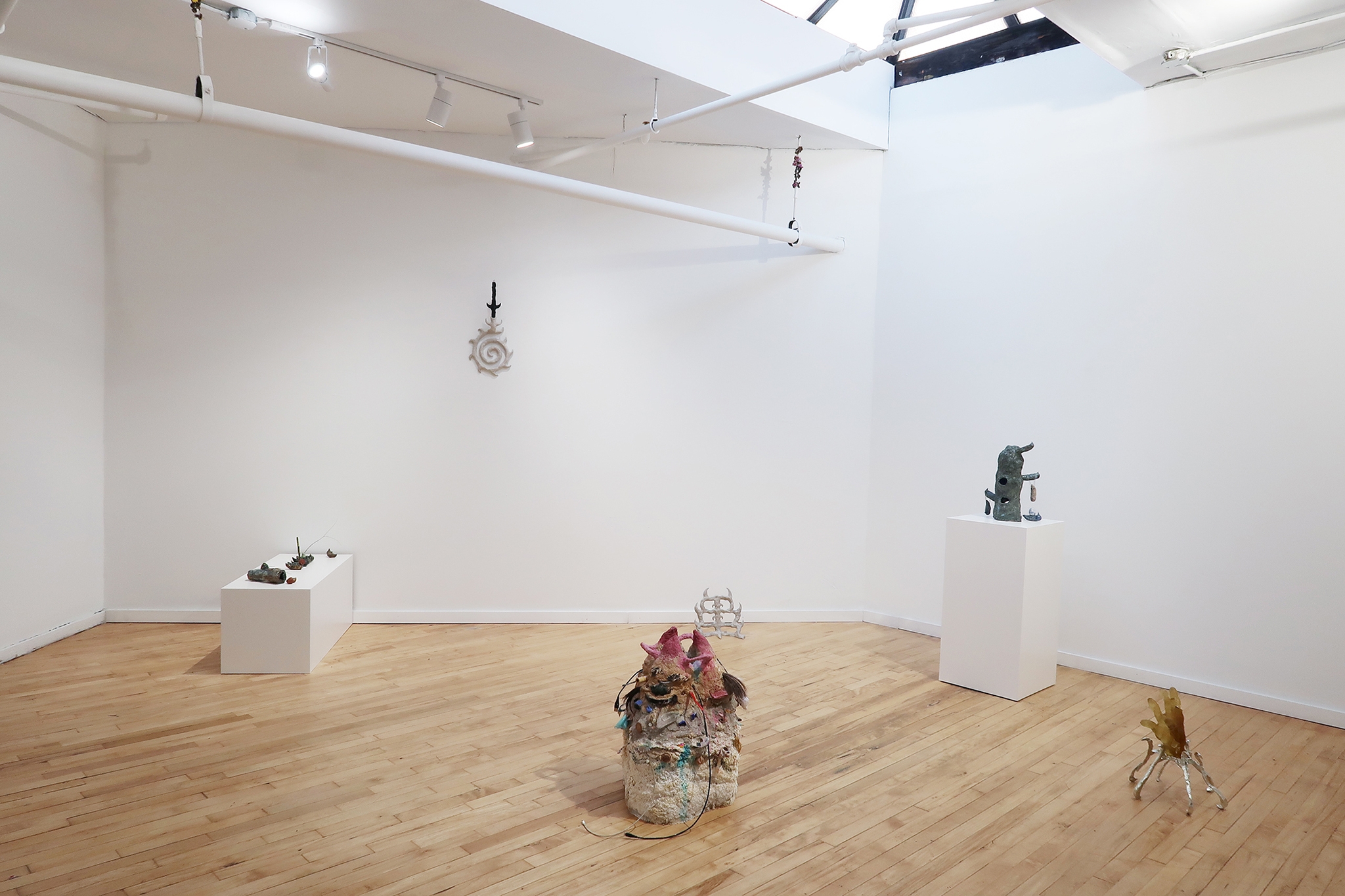 Several Species Of Small Furry Animals Gathered Together In A Cave And Grooving With A Pict - Installation view, Subtitled NYC, 2022-2023