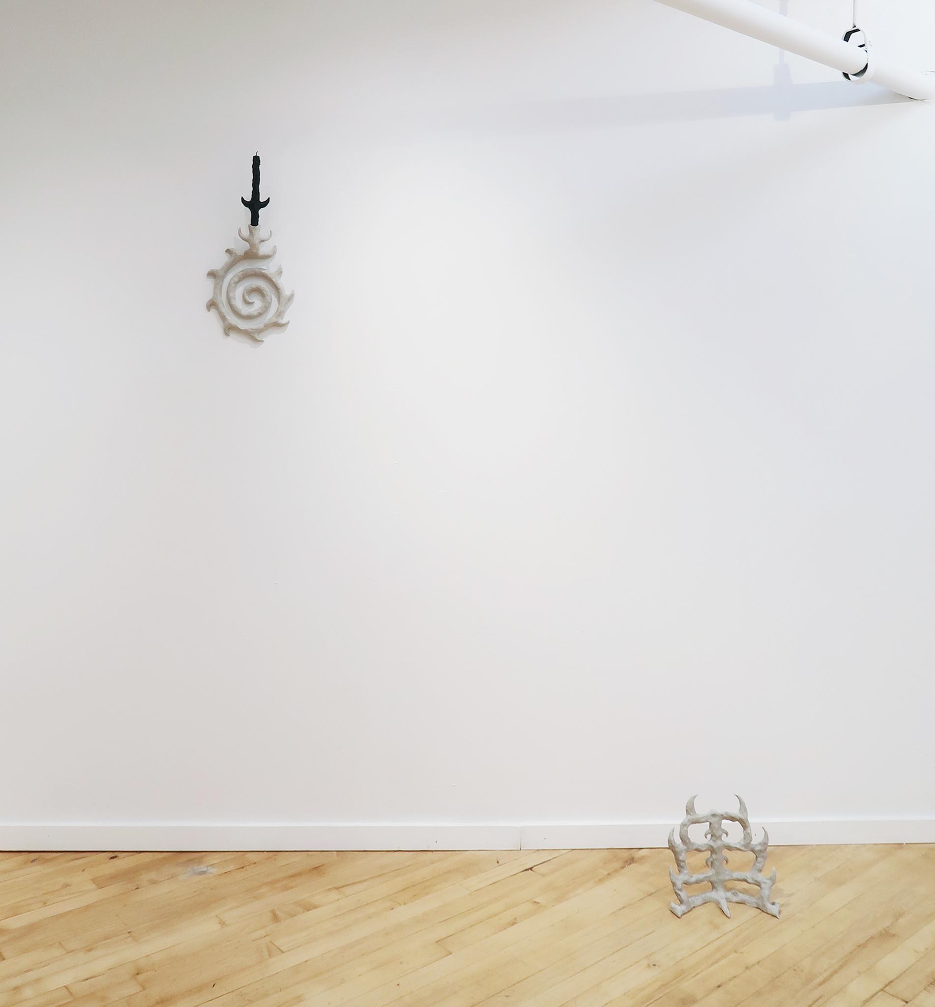 Several Species Of Small Furry Animals Gathered Together In A Cave And Grooving With A Pict - Installation view, Subtitled NYC, 2022-2023