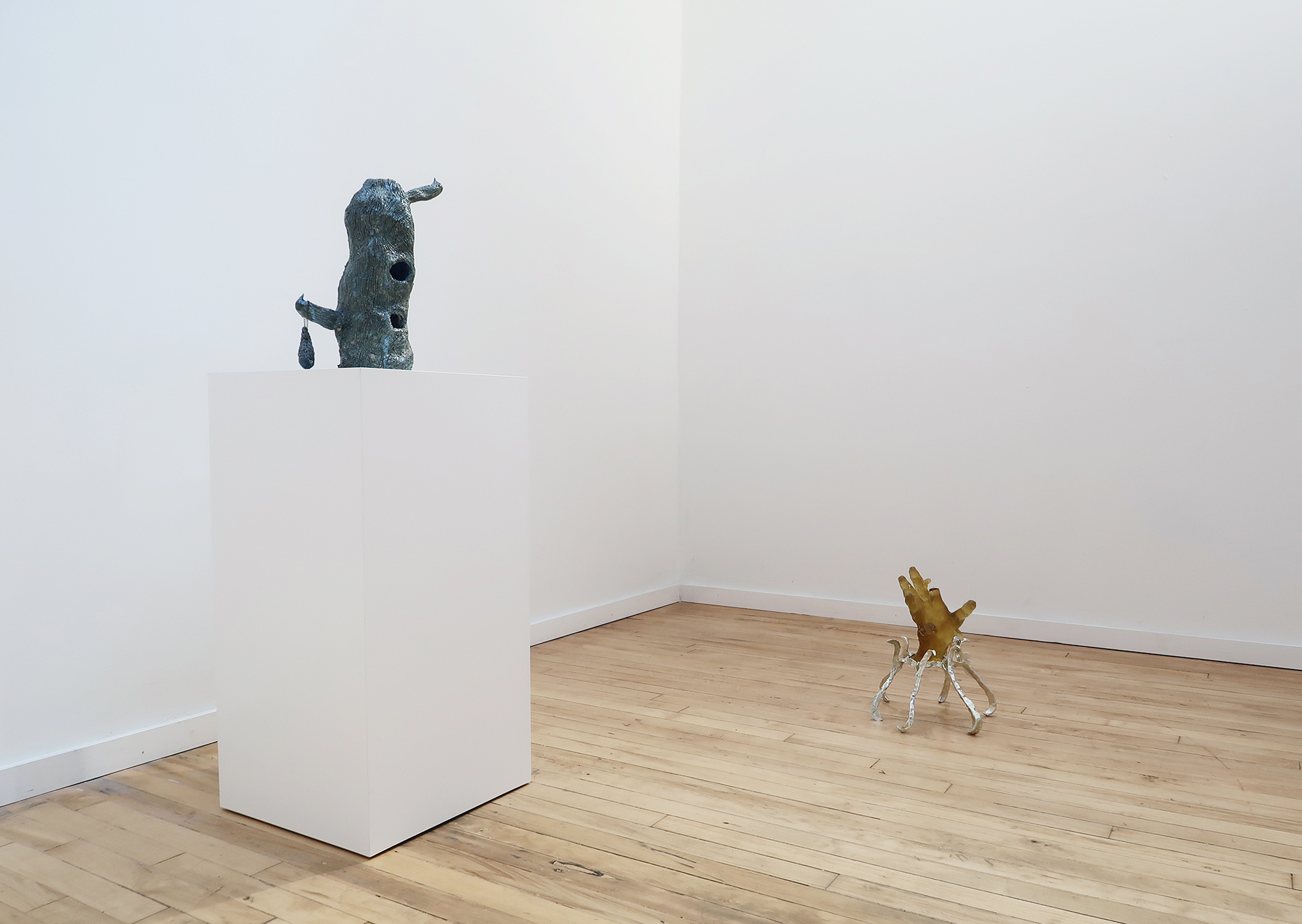 Several Species Of Small Furry Animals Gathered Together In A Cave And Grooving With A Pict - Installation view, Subtitled NYC, 2022-2023