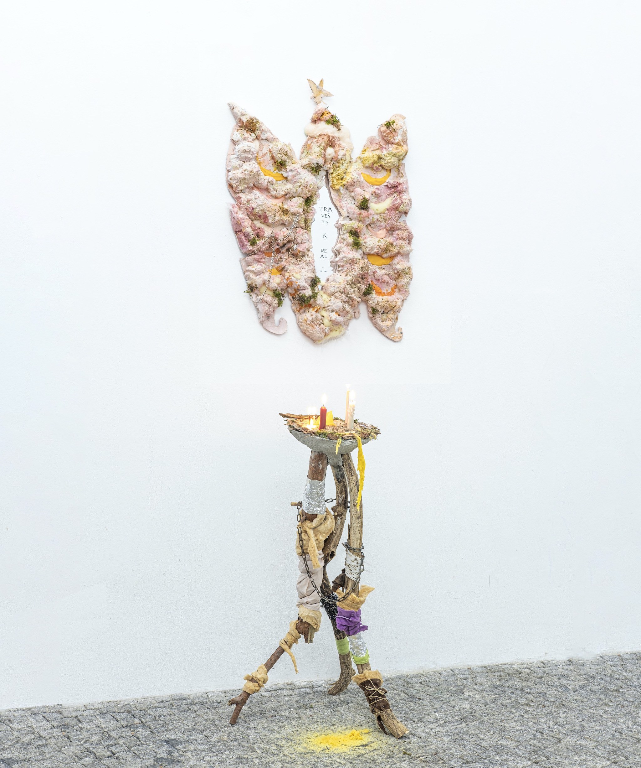 Iconostasis of Hypocrisy: Chapter 3 - Dogma by Katya Quel with a live performance at gr_und, 15.12.2022-08.01.2023