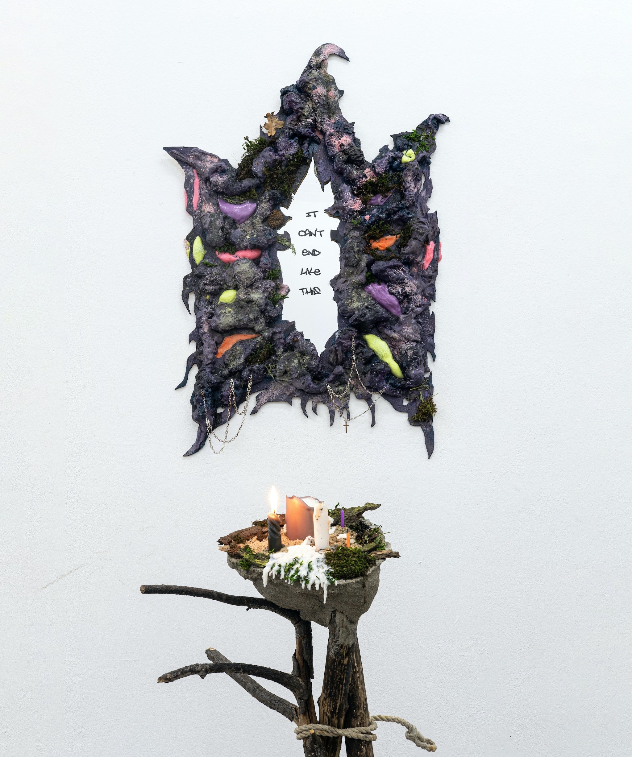 Iconostasis of Hypocrisy: Chapter 3 - Dogma by Katya Quel with a live performance at gr_und, 15.12.2022-08.01.2023
