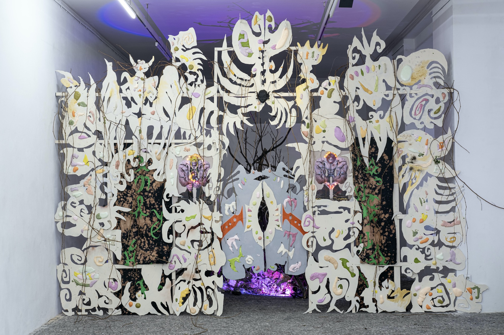 Iconostasis of Hypocrisy: Chapter 3 - Dogma by Katya Quel with a live performance at gr_und, 15.12.2022-08.01.2023