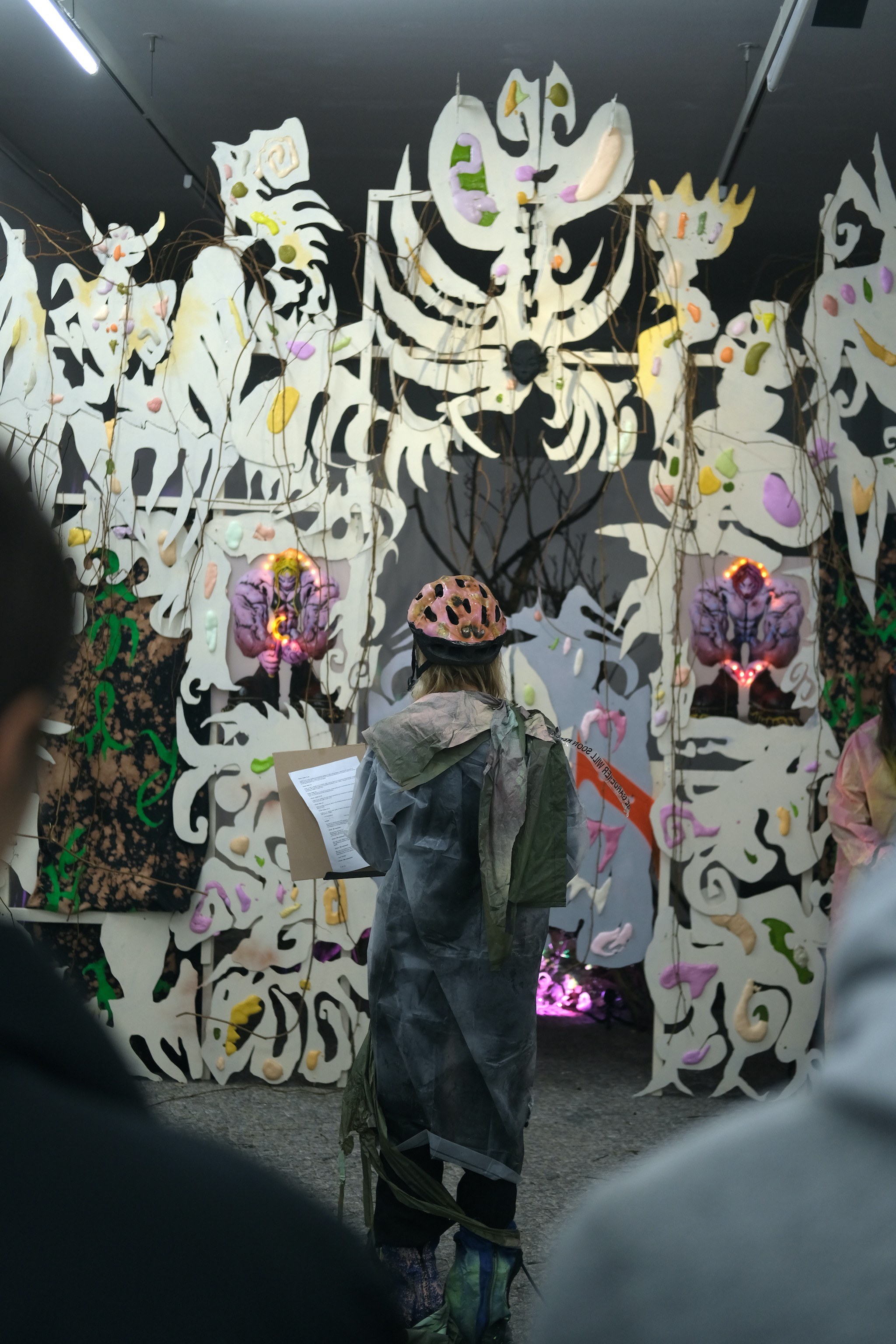 Iconostasis of Hypocrisy: Chapter 3 - Dogma by Katya Quel with a live performance at gr_und, 15.12.2022-08.01.2023
