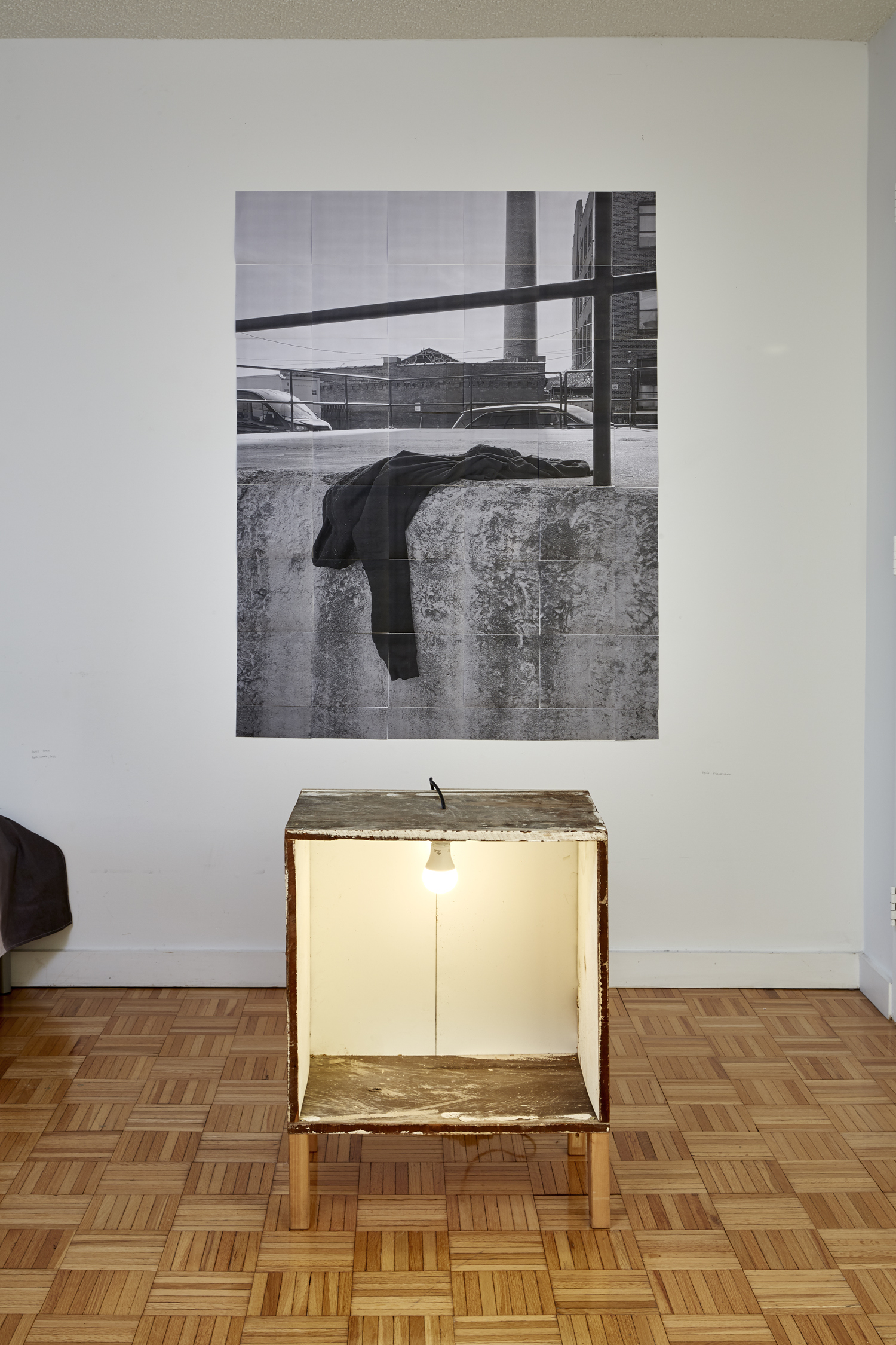 Afterglow, installation detail, George Egerton-Warburton, Felix Kindermann