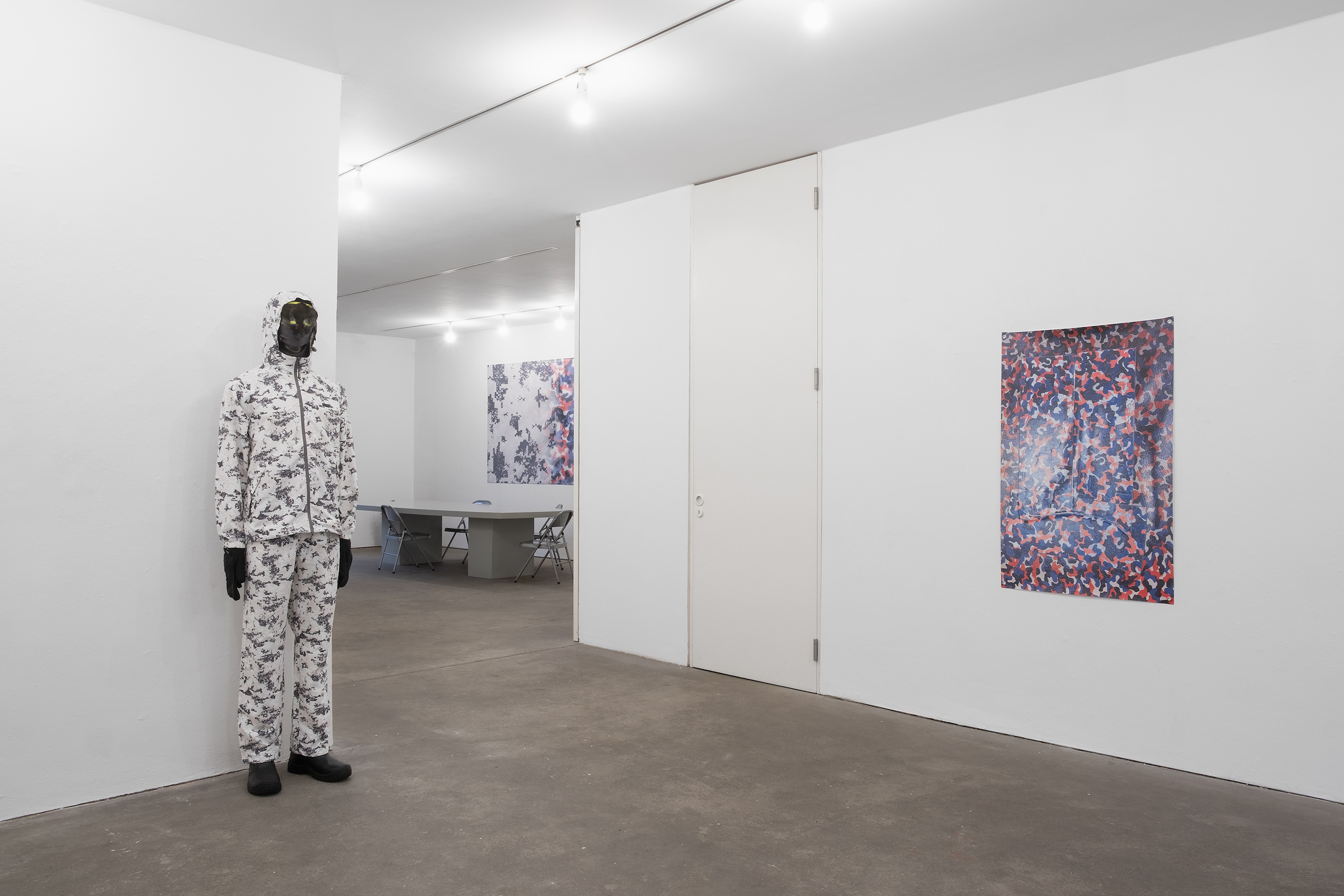 Veronika Dräxler, Exhibthion view Traces of Life / How to Kill, Kunstverein Grafschaft Bentheim. Photo kvgb 2022.