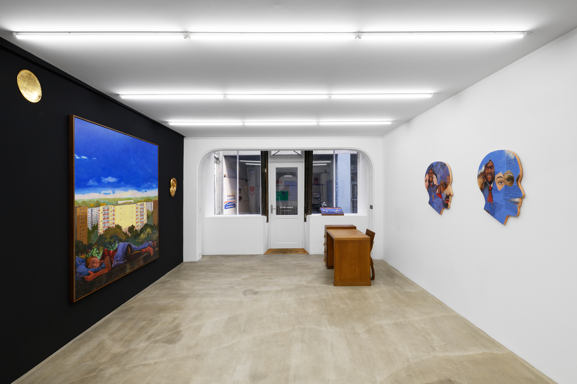 Robert Brambora, News from Nowhere, 2023, exhibition view, Sans titre, Paris