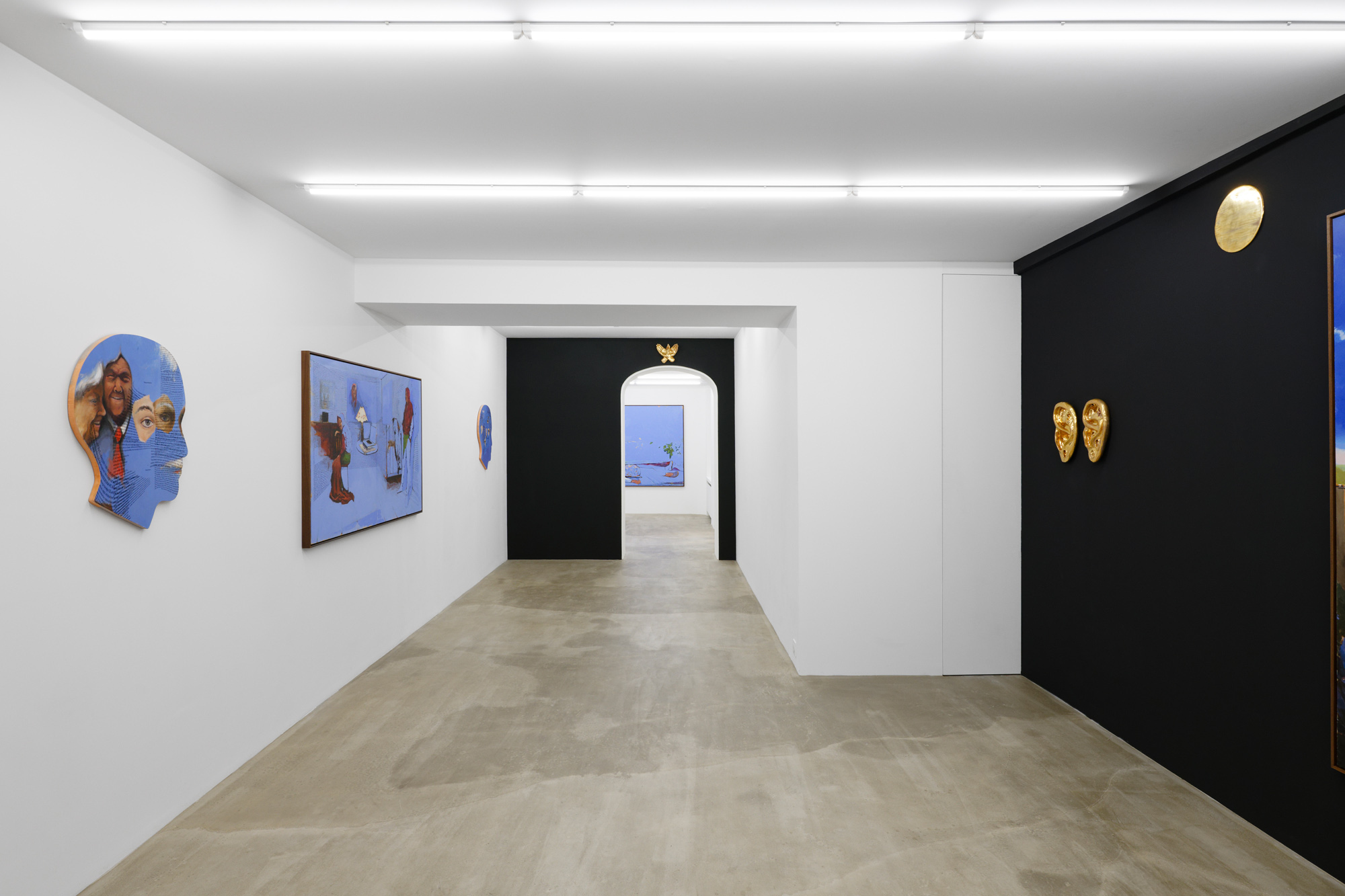 Robert Brambora, News from Nowhere, 2023, exhibition view, Sans titre, Paris