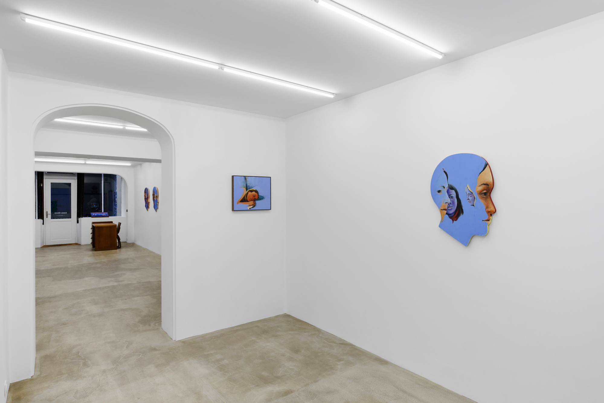 Robert Brambora, News from Nowhere, 2023, exhibition view, Sans titre, Paris