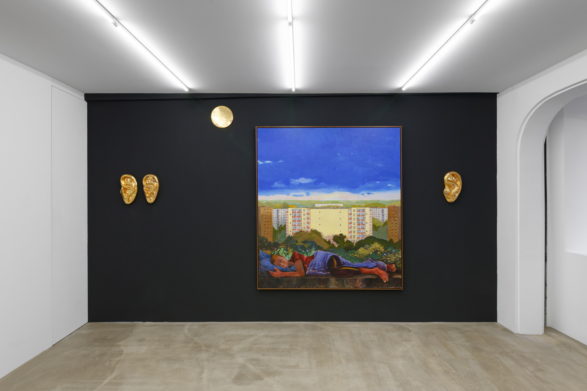 Robert Brambora, News from Nowhere, 2023, exhibition view, Sans titre, Paris