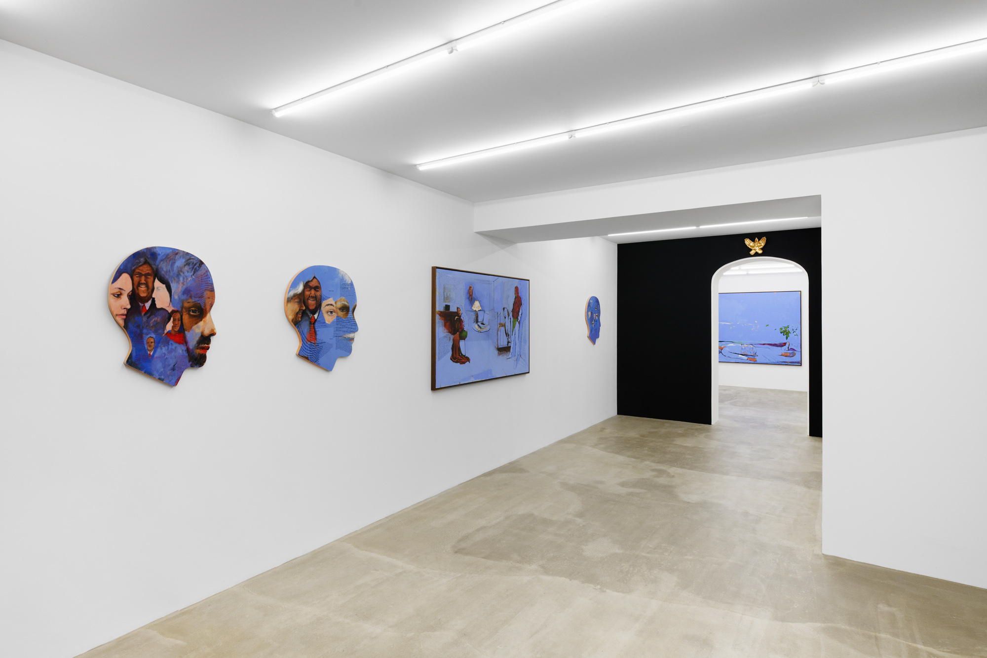Robert Brambora, News from Nowhere, 2023, exhibition view, Sans titre, Paris