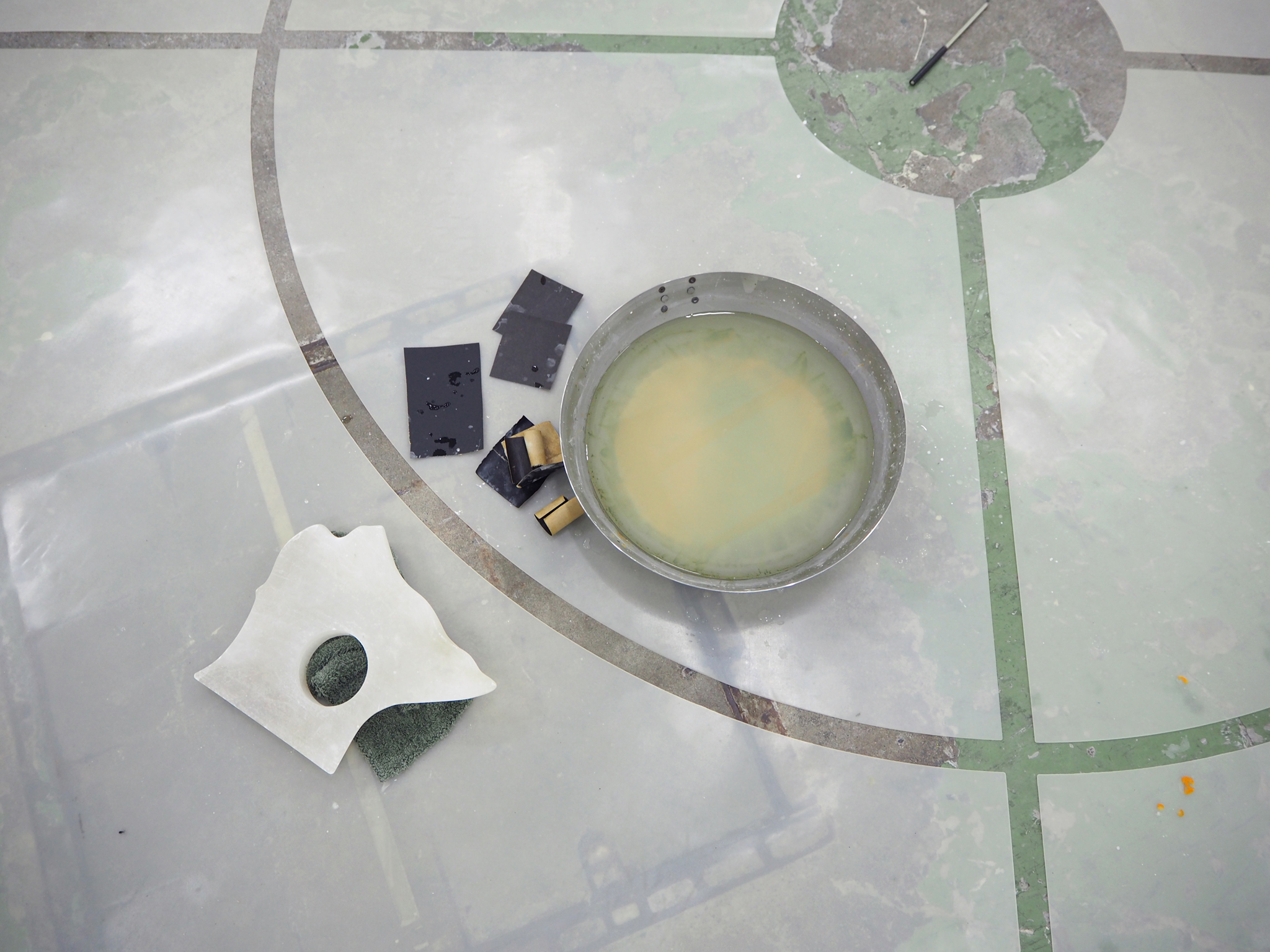 'Polish & Tone' (detail), 2023, exhibition view Bærum Kunsthall