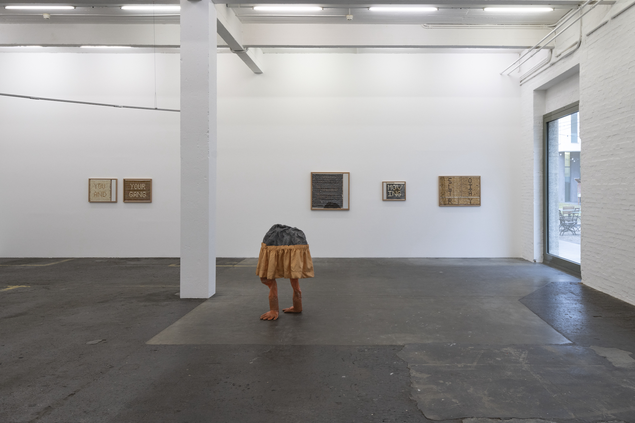Gina Proenza, Â«Moving JealousyÂ», exhibition view, 2023. Photo: Kunst Halle Sankt Gallen, Sebastian Schaub. 