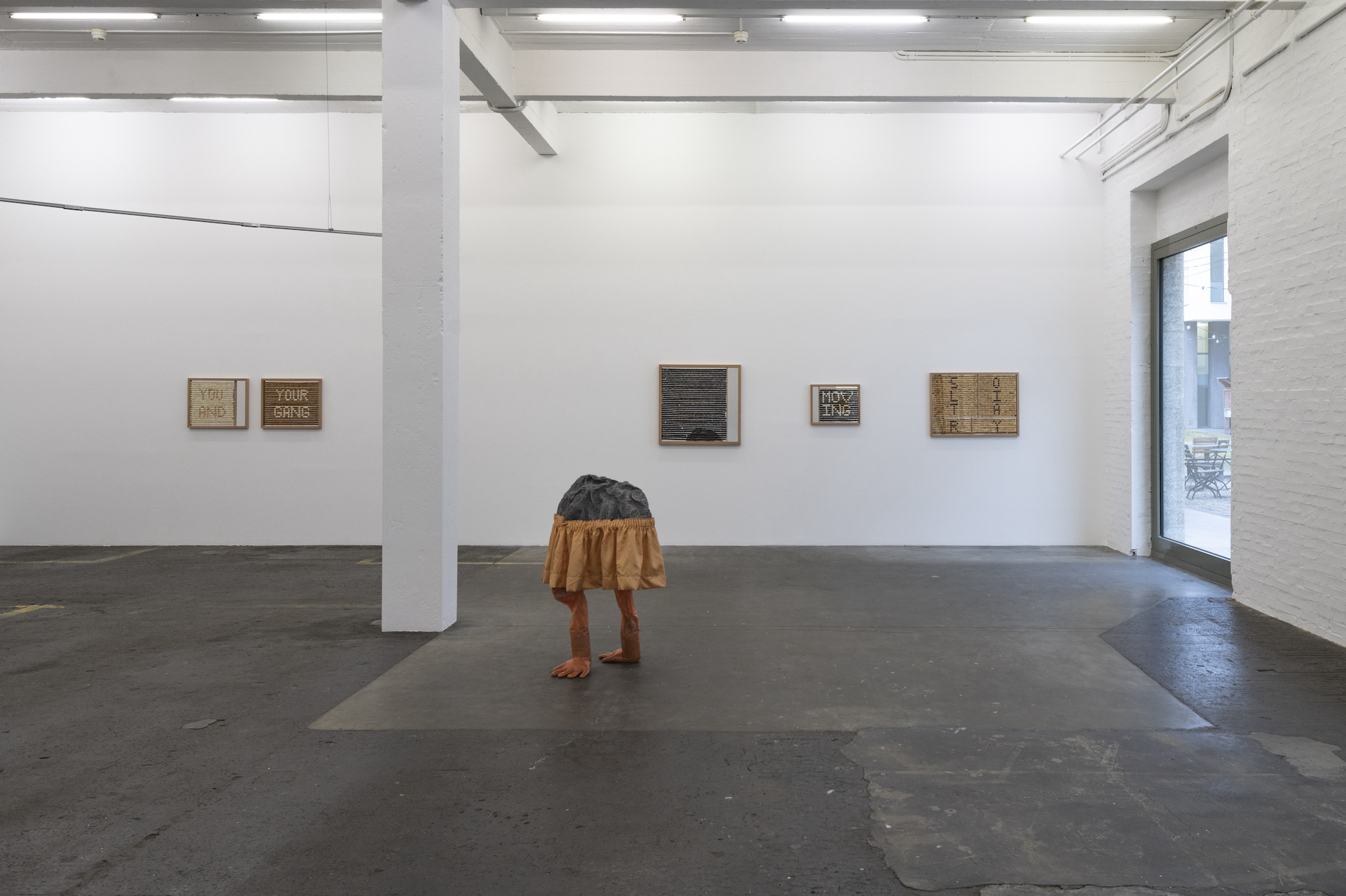 Gina Proenza, «Moving Jealousy», exhibition view, 2023. Photo: Kunst Halle Sankt Gallen, Sebastian Schaub. 