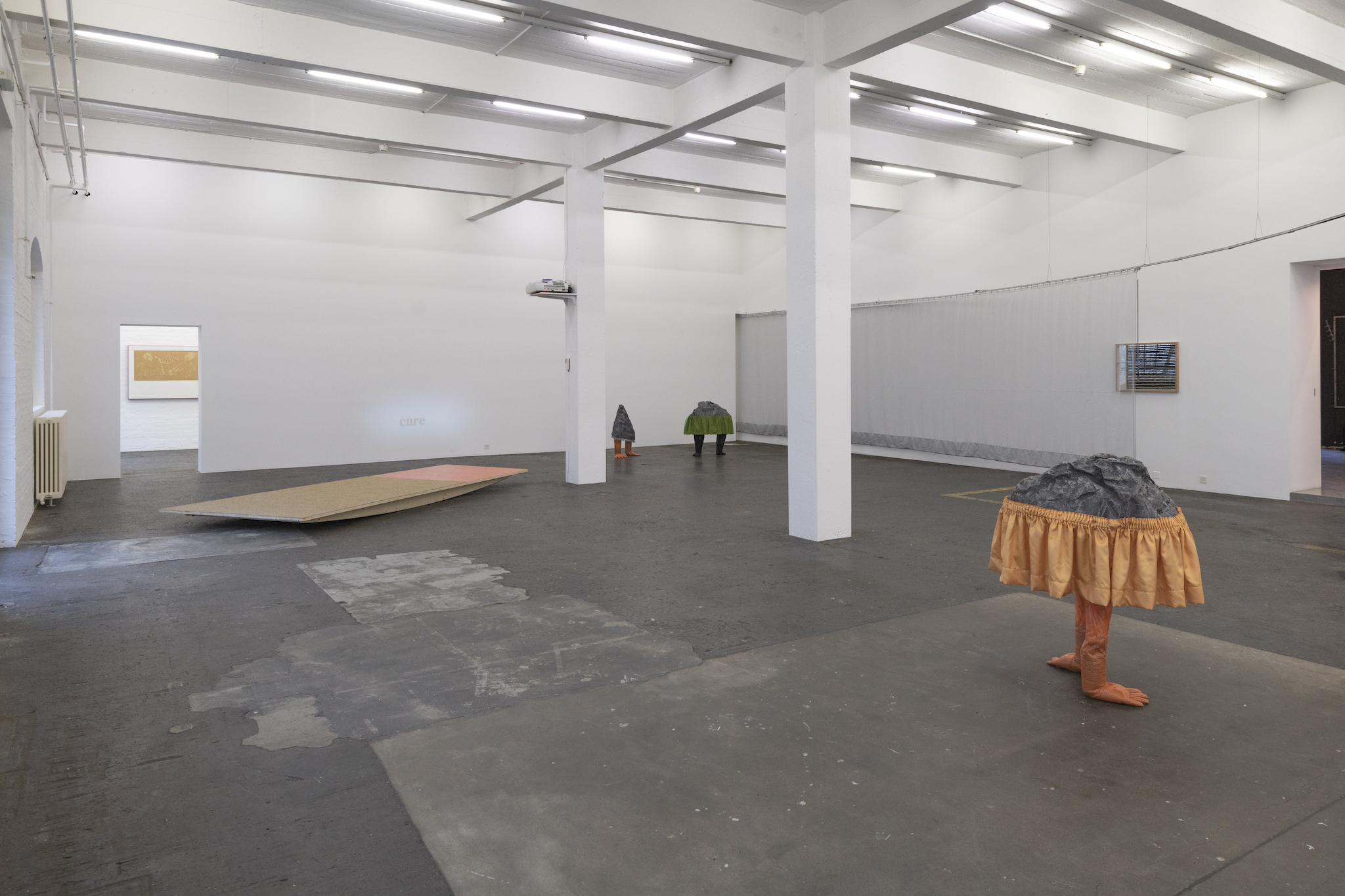 Gina Proenza, Â«Moving JealousyÂ», exhibition view, 2023. Photo: Kunst Halle Sankt Gallen, Sebastian Schaub.