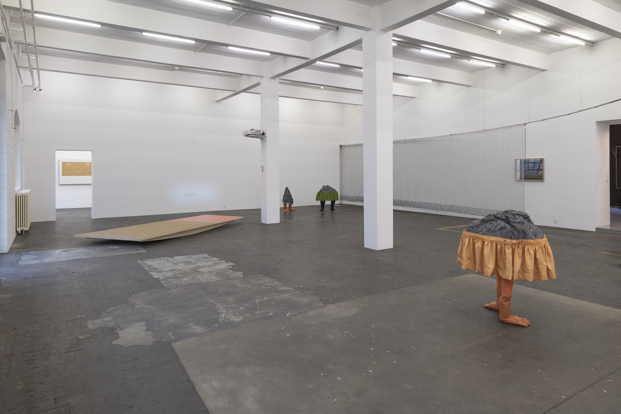 Gina Proenza, «Moving Jealousy», exhibition view, 2023. Photo: Kunst Halle Sankt Gallen, Sebastian Schaub.