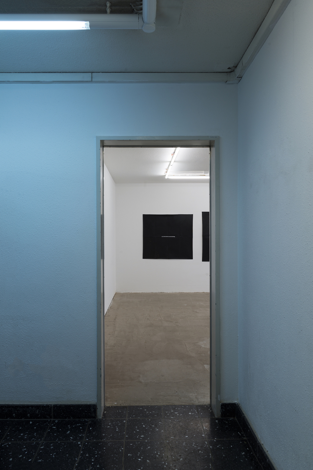 Installation view of «Stop thinking about forever» at Hamlet