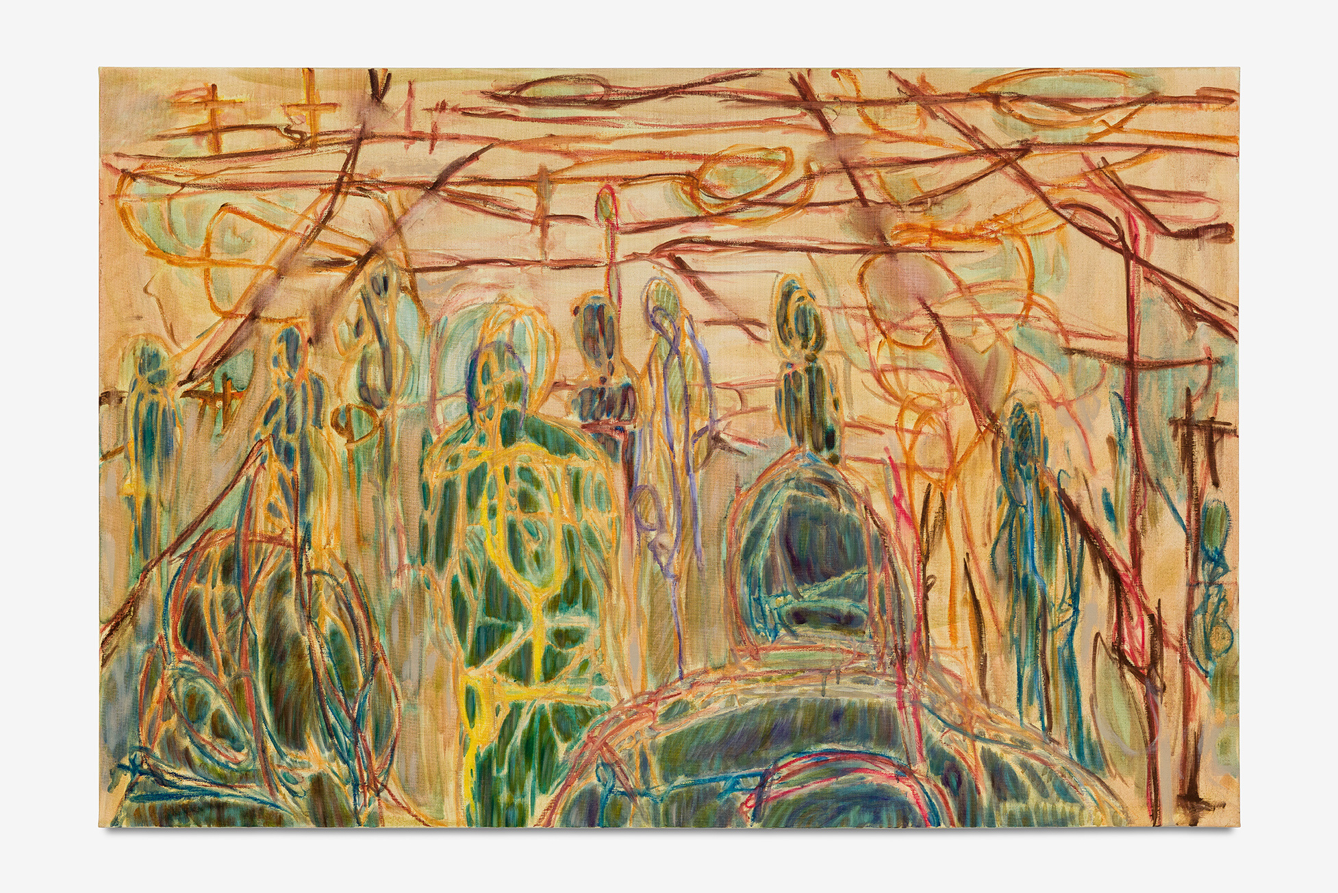The Path, 2022, oil on canvas, 80 x 120 cm