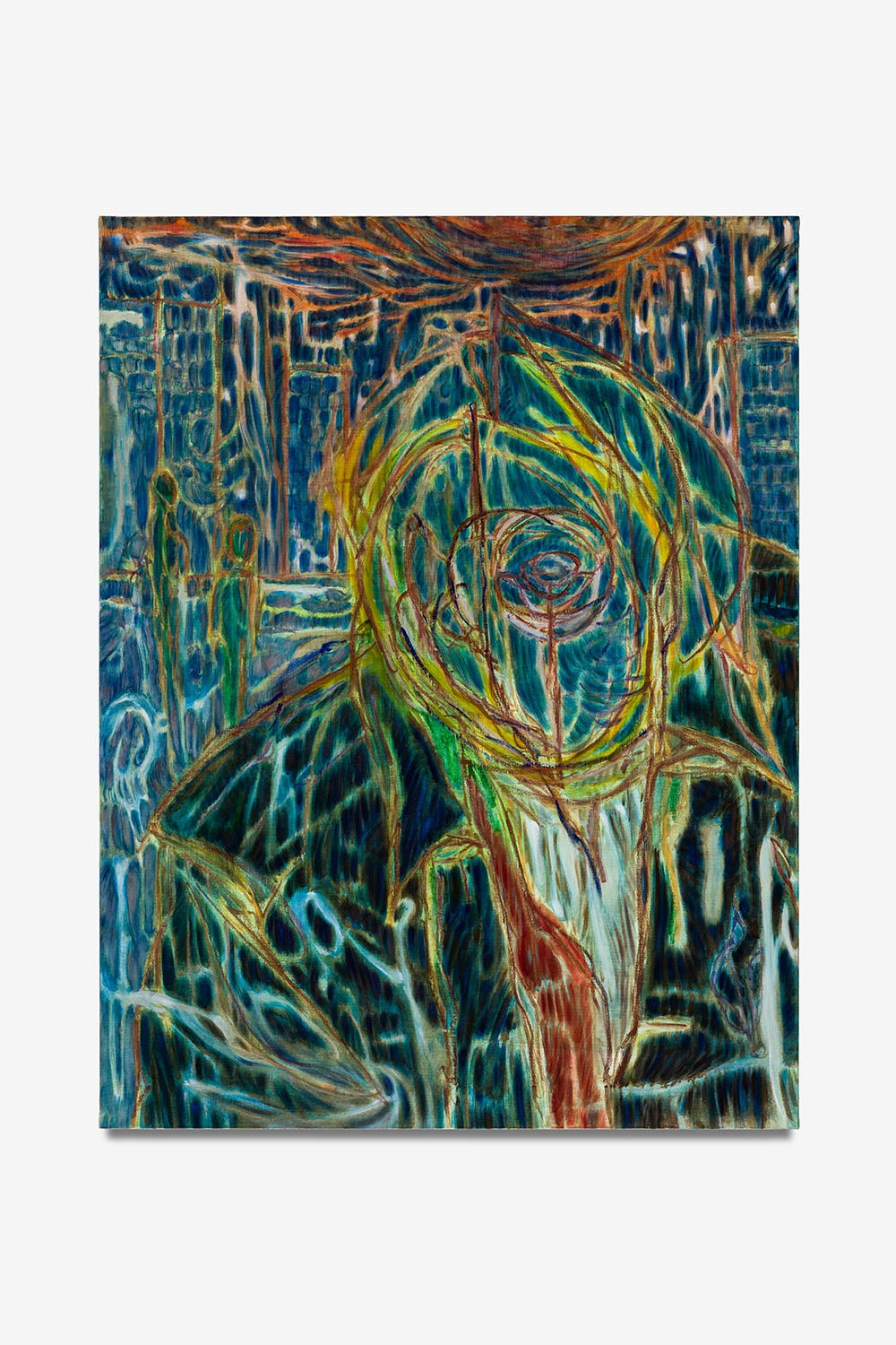 Cross, 2022, oil on canvas, 116 x 88.5 cm