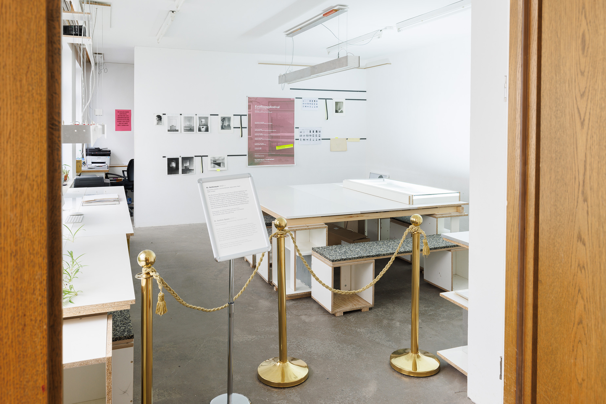 Hagen Verleger: âKr. Archive Spaceâ (photo: © Thomas Splett for Kunstraum MĂŒnchen)