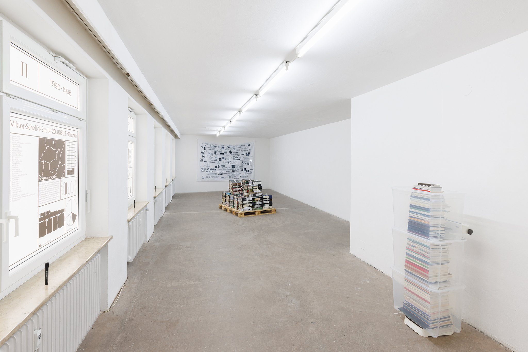 Exhibition view (photo: © Thomas Splett for Kunstraum MĂŒnchen)