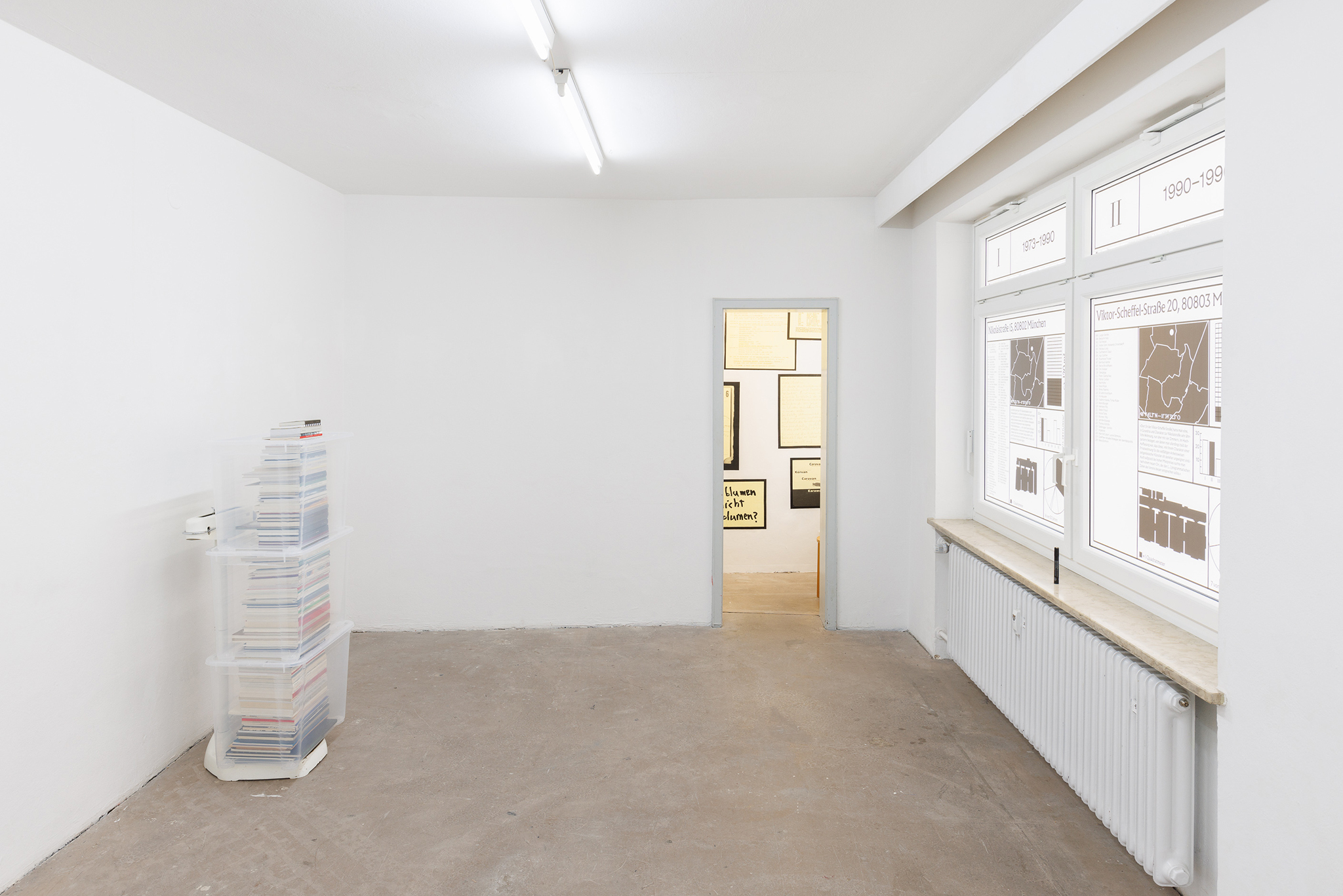 Exhibition view (photo: © Thomas Splett for Kunstraum MĂŒnchen)