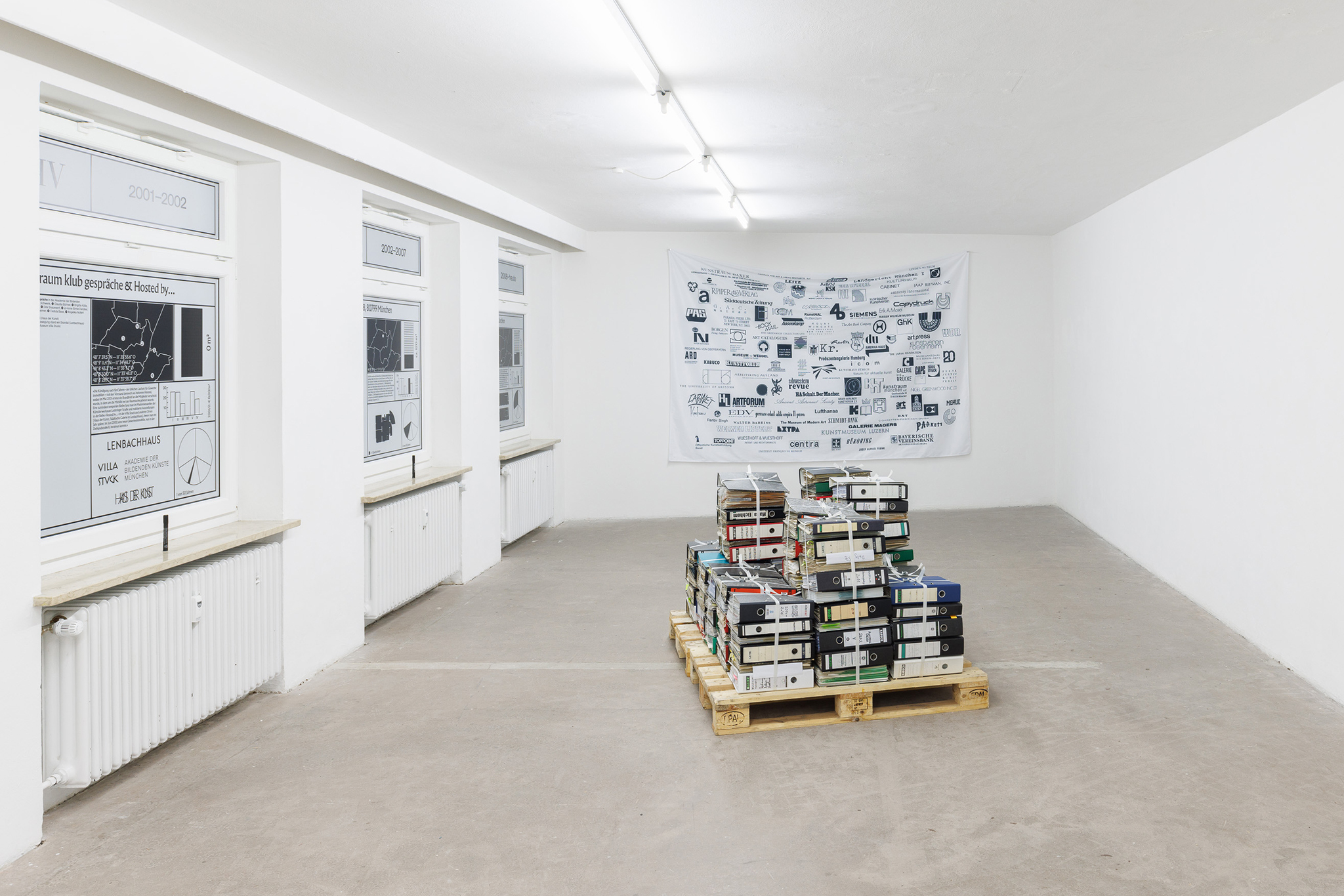 Exhibition view (photo: © Thomas Splett for Kunstraum MĂŒnchen)
