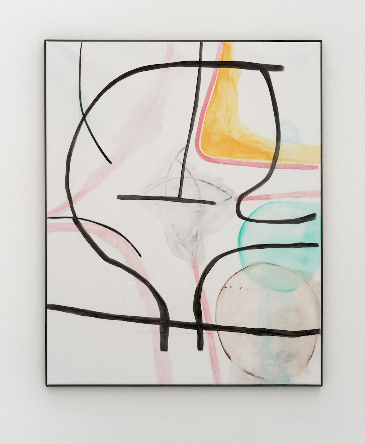 Tom Król, Makitum, 2023, Acrylic, acrylic paint, oil on canvas, 100 x 80 cm