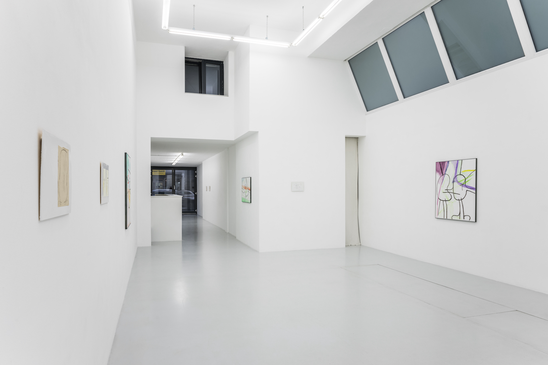 Tom Król, NEUE BILDER (HAUPTSACHEN), installation view, 2023
