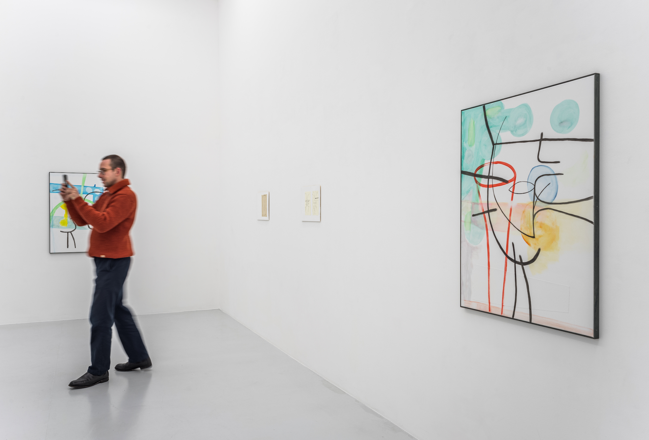 Tom Król, NEUE BILDER (HAUPTSACHEN), installation view, 2023