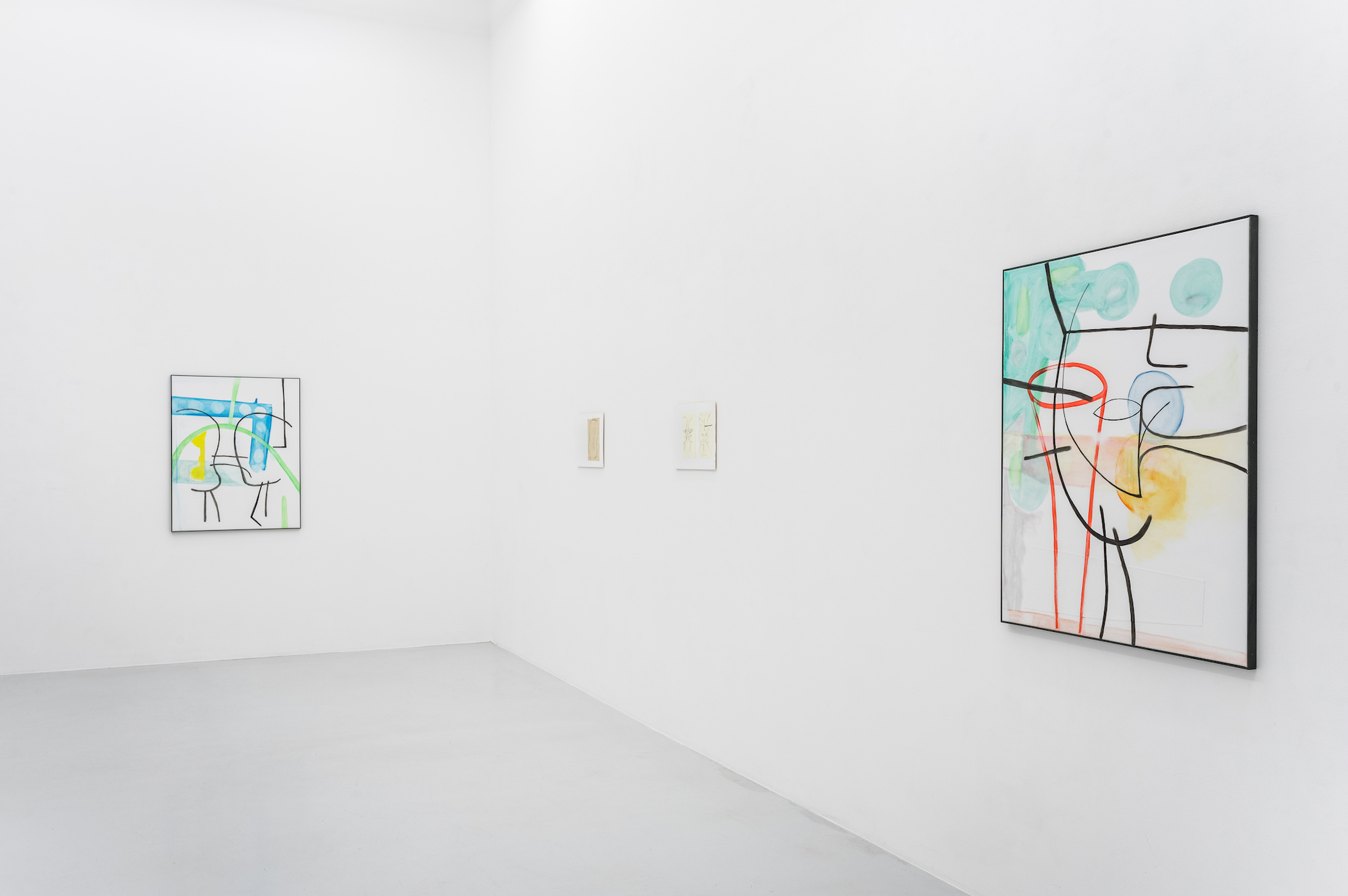 Tom Król, NEUE BILDER (HAUPTSACHEN), installation view, 2023