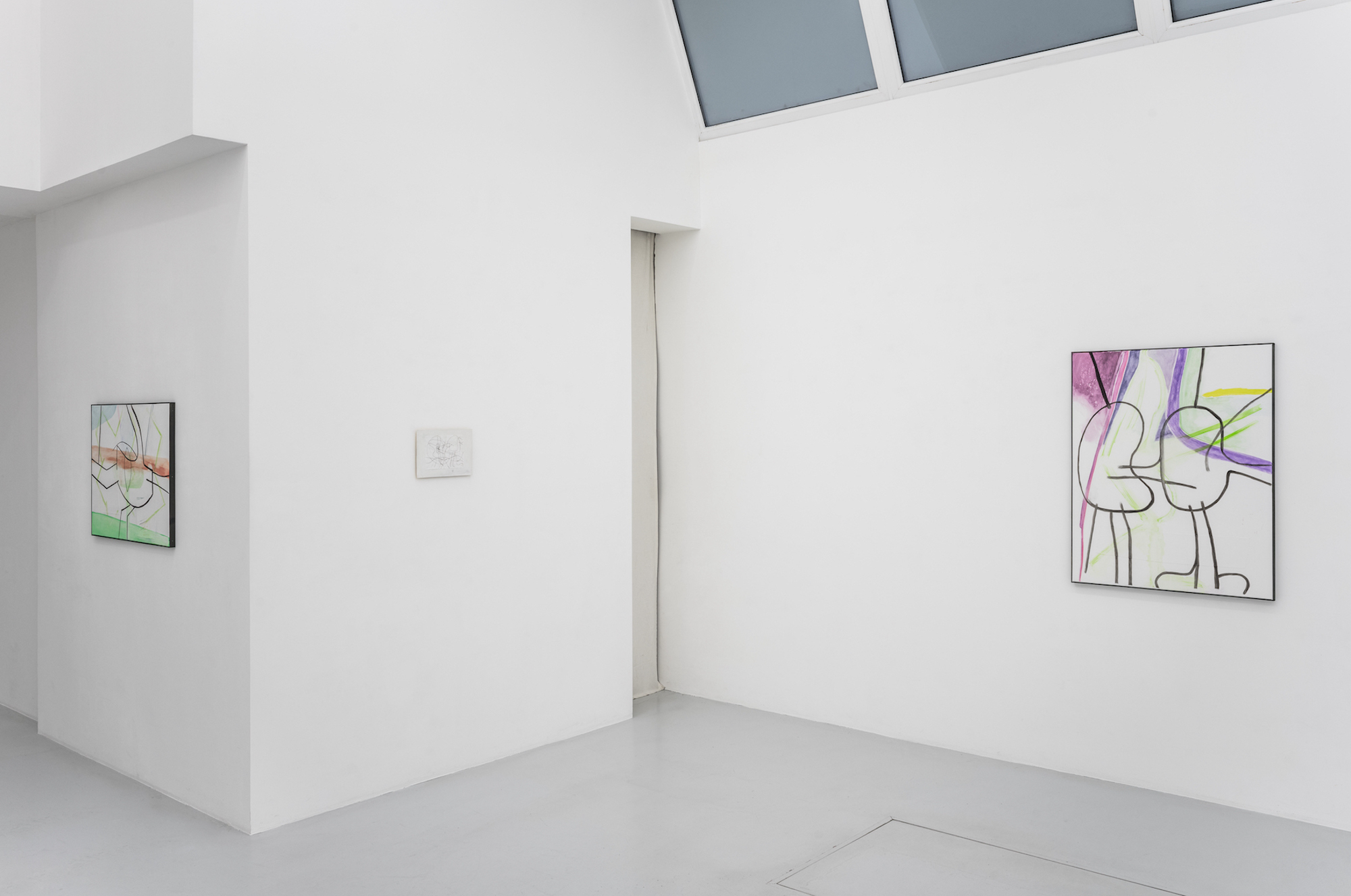 Tom Król, NEUE BILDER (HAUPTSACHEN), installation view, 2023