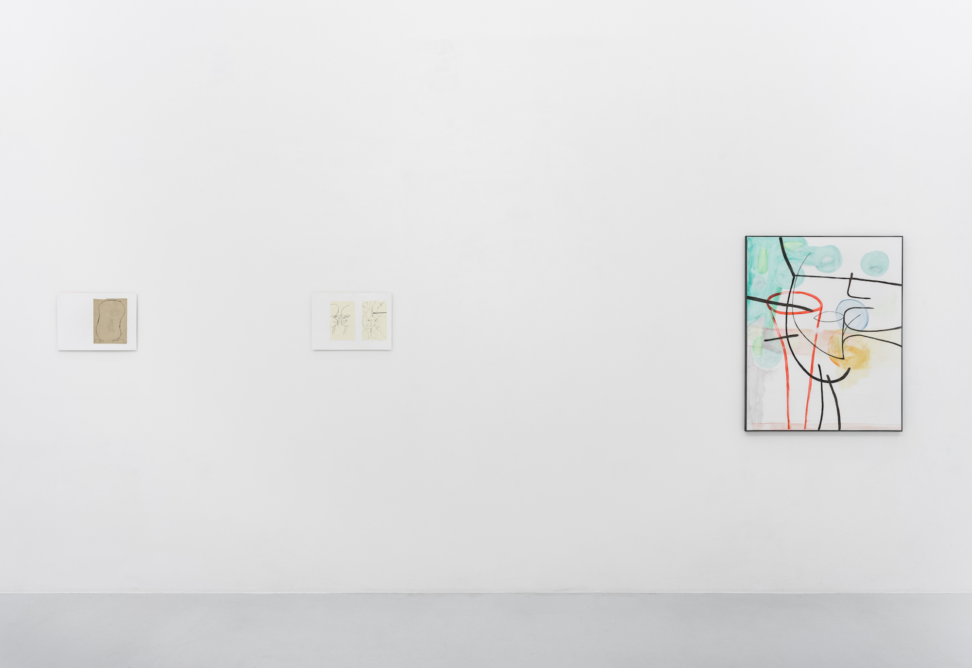 Tom Król, NEUE BILDER (HAUPTSACHEN), installation view, 2023