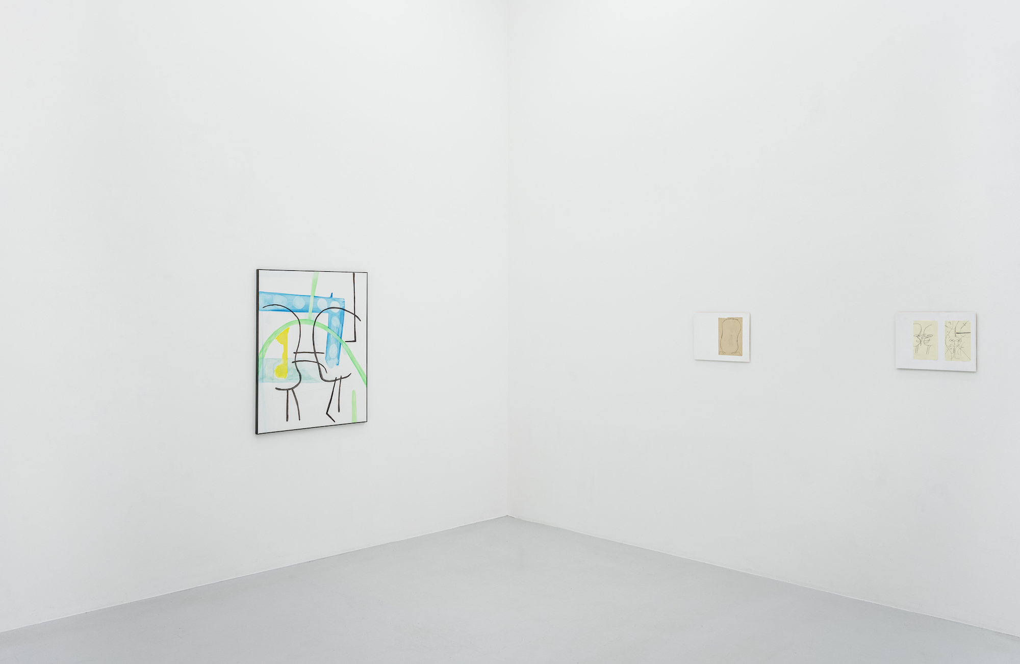 Tom Król, NEUE BILDER (HAUPTSACHEN), installation view, 2023