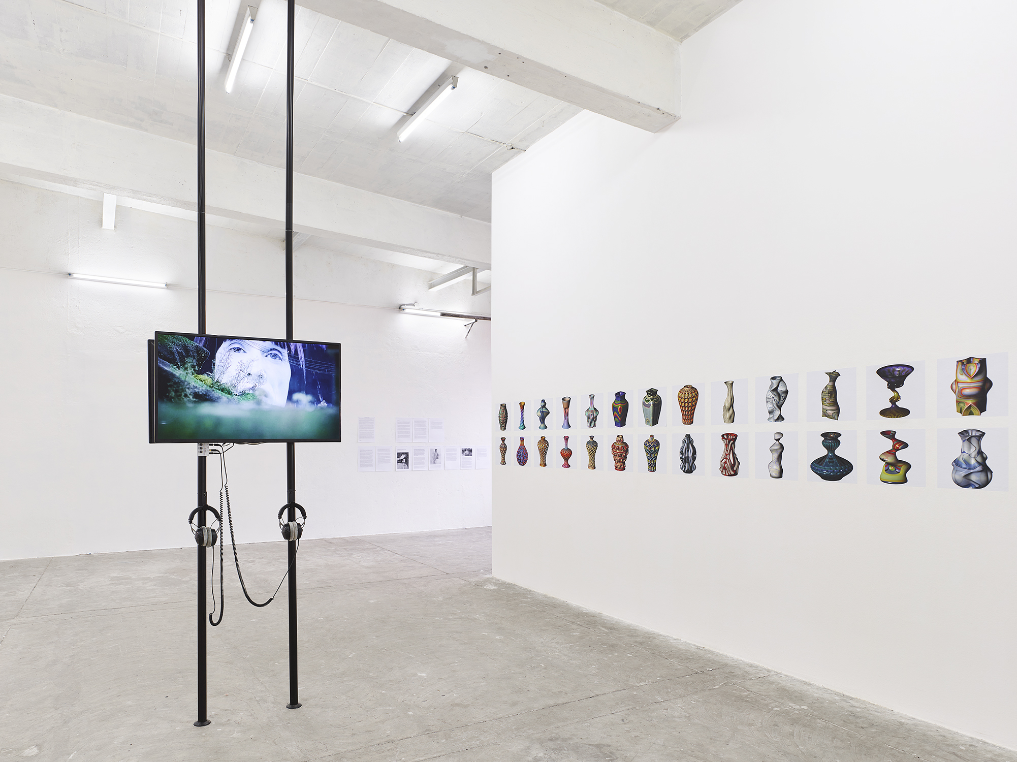 Installation view of the exhibition "Indirect Methods" by Chris Korda