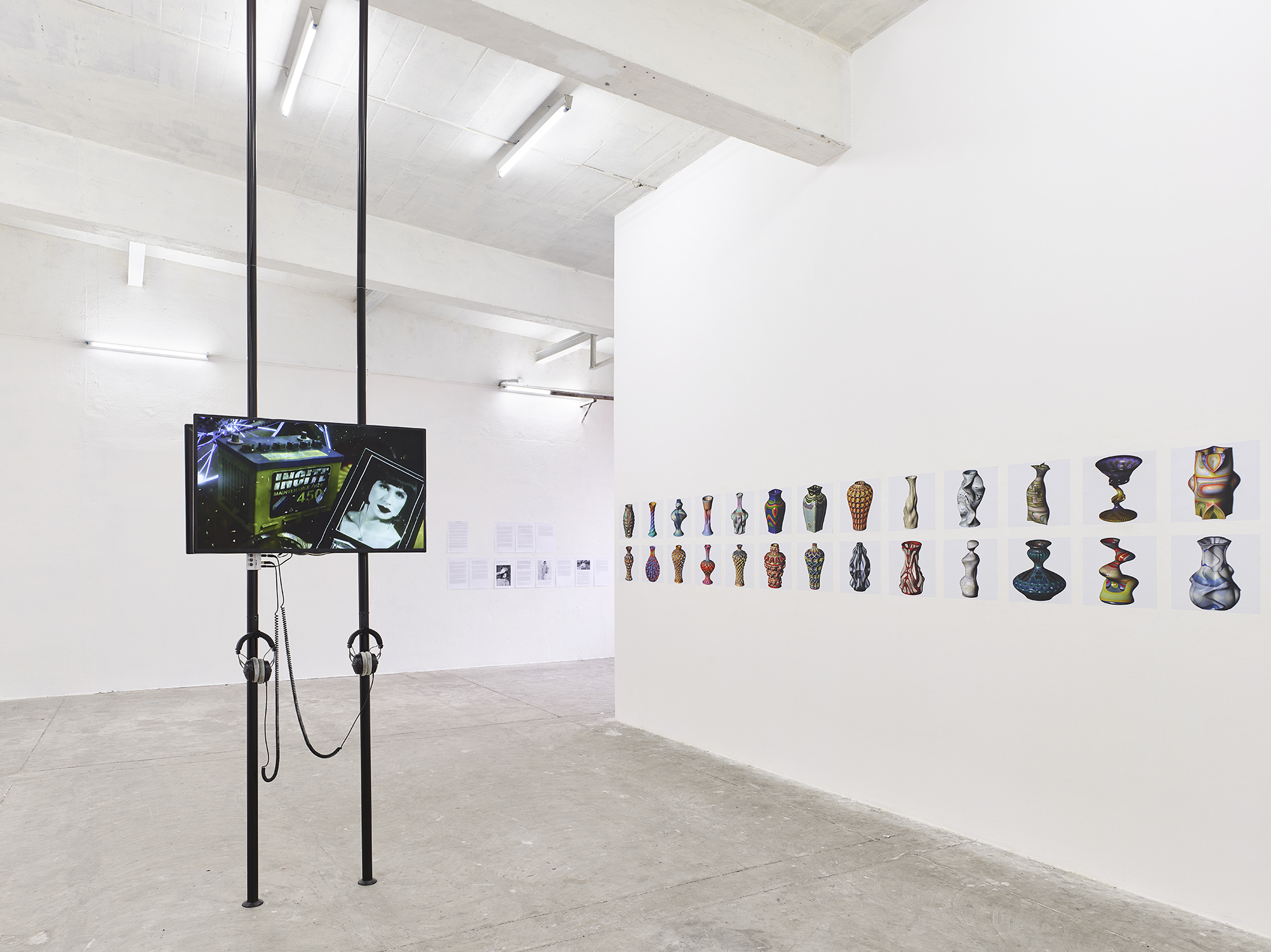 Installation view of the exhibition "Indirect Methods" by Chris Korda