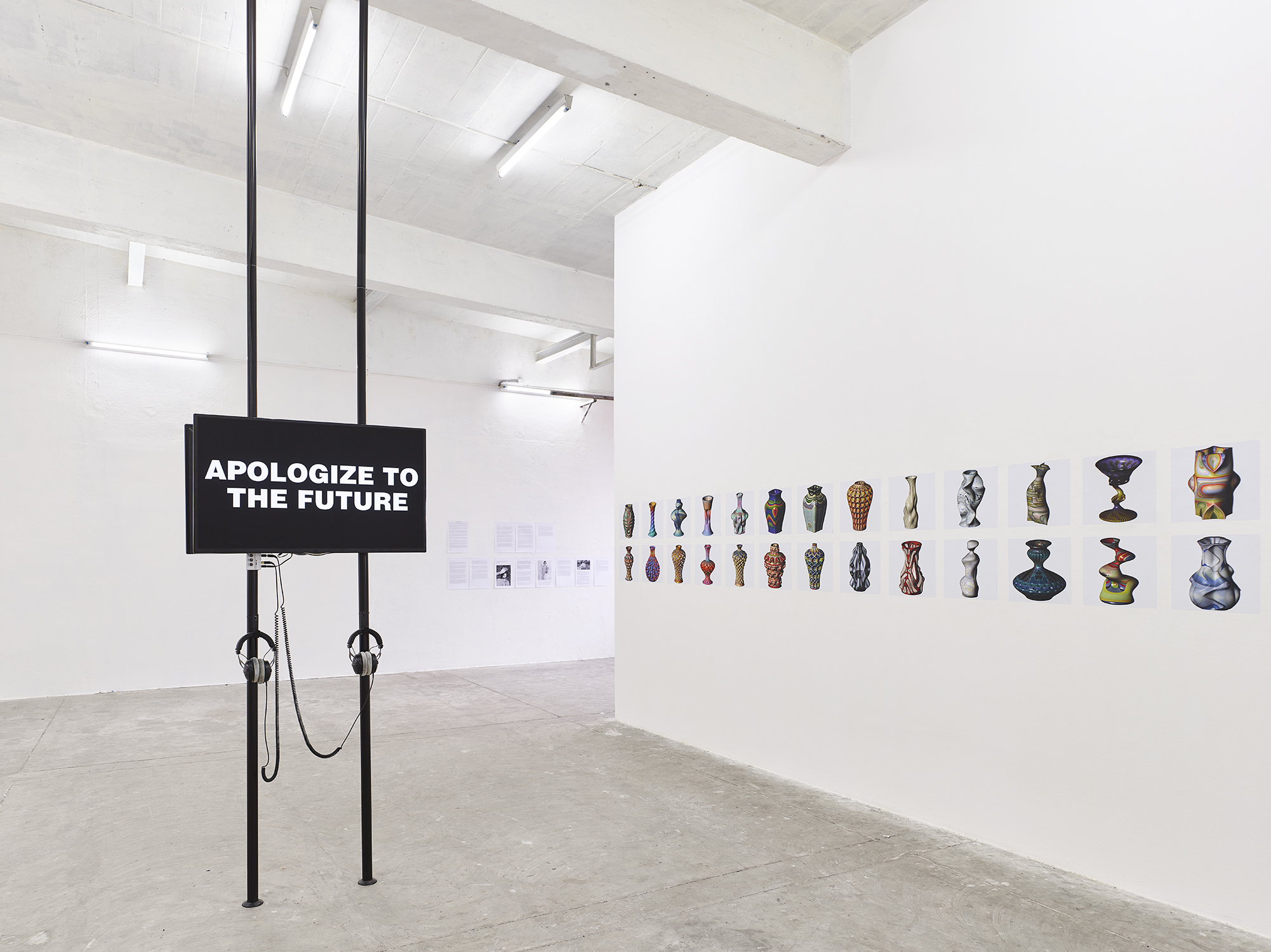 Installation view of the exhibition "Indirect Methods" by Chris Korda