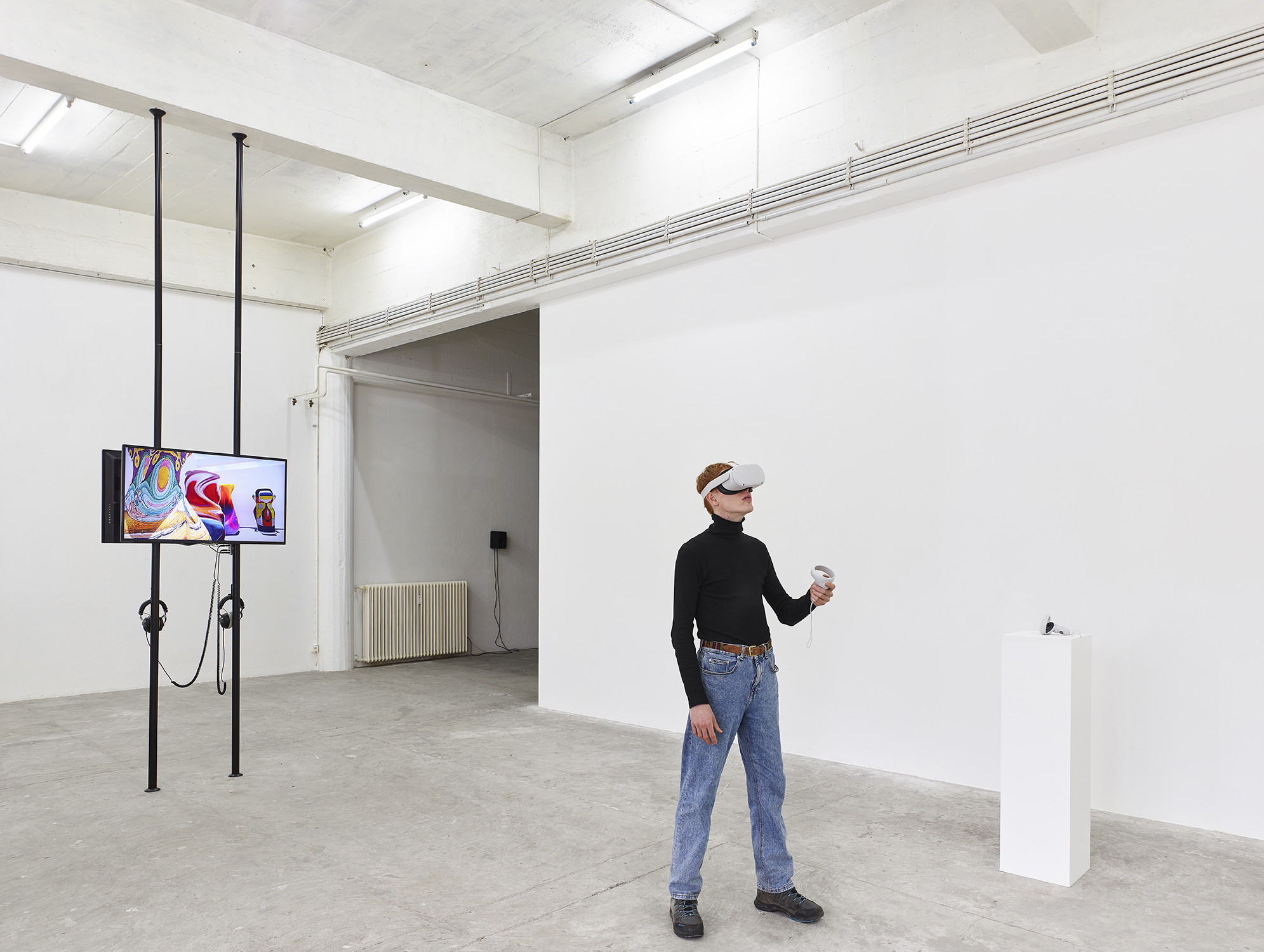 Chris Korda: PotterDraw in Virtual Reality, 2022, virtual reality and video, production: Alex Sinh Nguyen