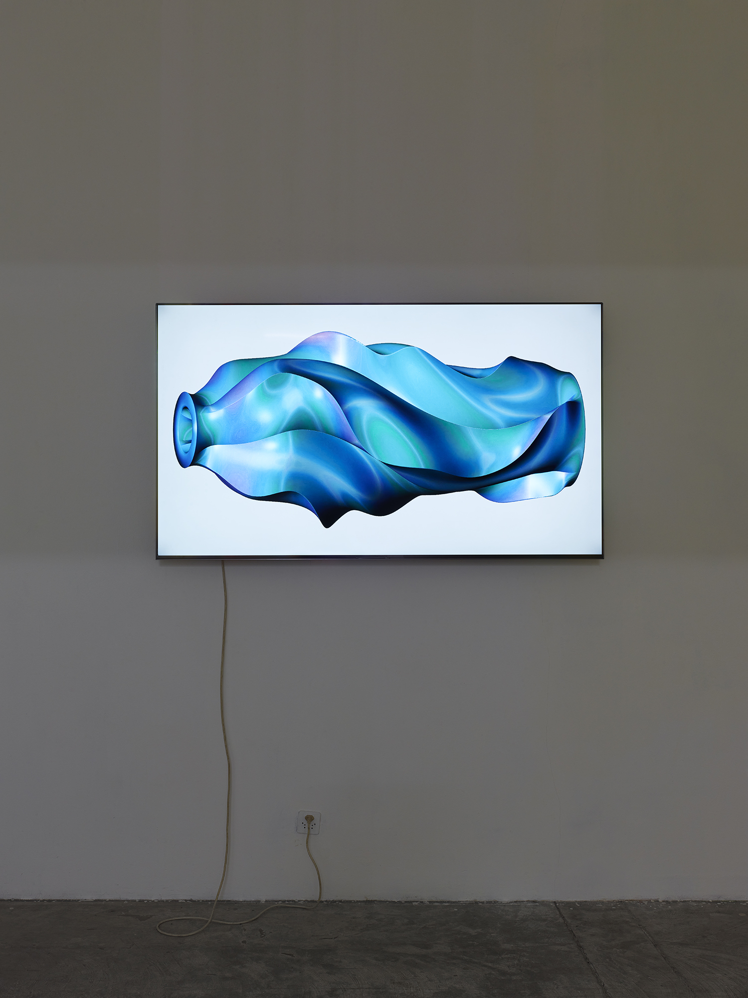 Chris Korda: PotterDraw, Sea Creature, 2018, video and sound, 1'00" (still image)