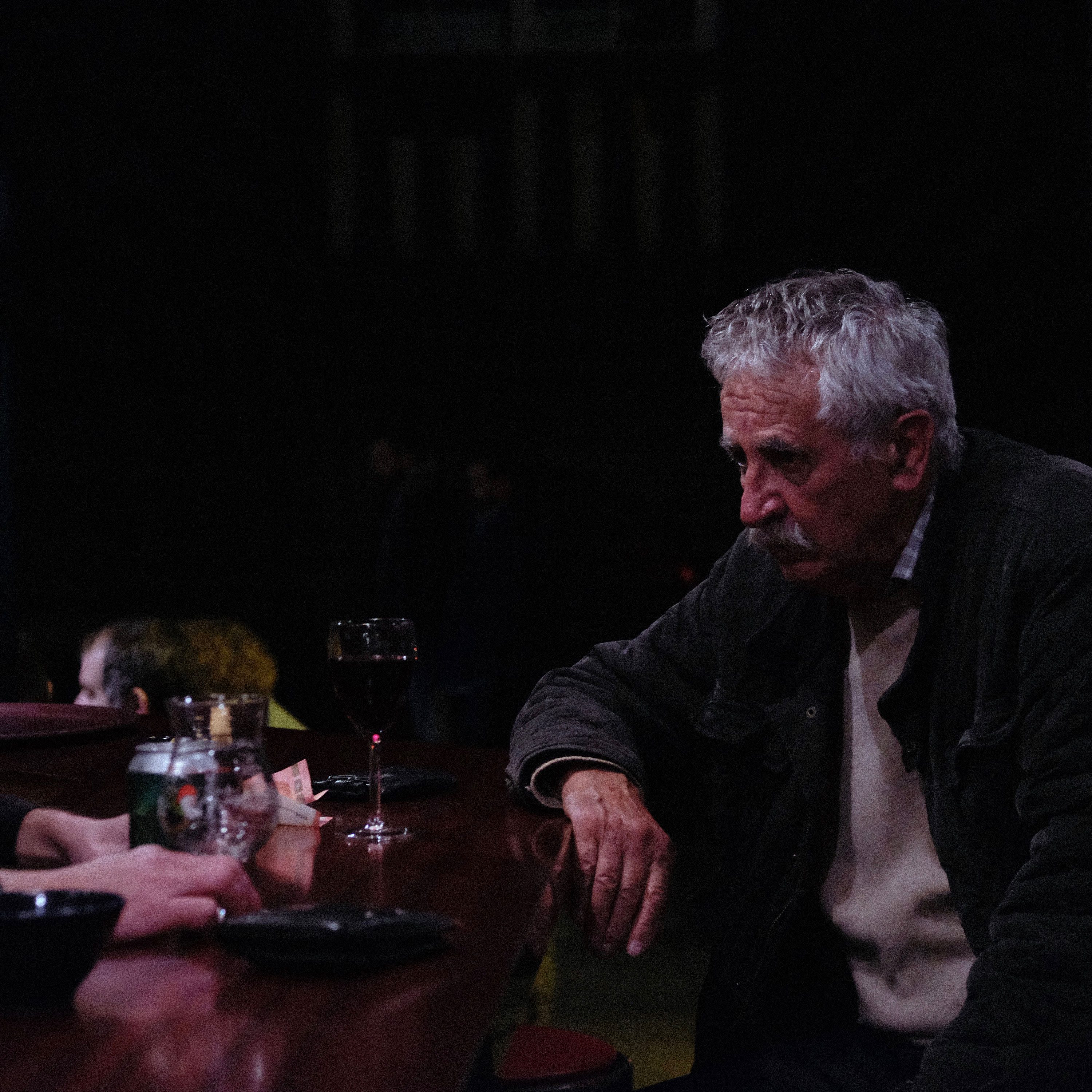 Homme au bar, 2021, 24 Ă— 24 cm (framed: 60 Ă— 46 cm), C-print on Fuji Flex paper