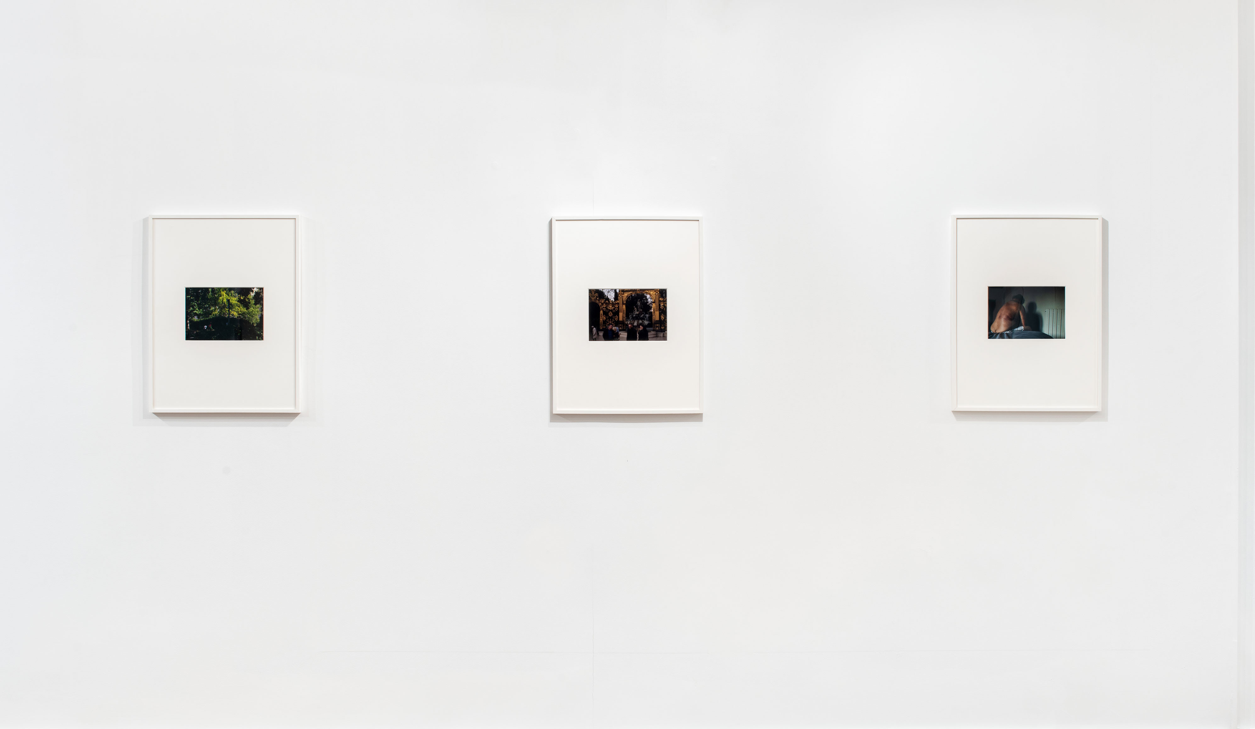 Exhibition view, Alain Guiraudie, Photographies, 2023, Crèvecœur, Paris. Photo: Martin Argyroglo