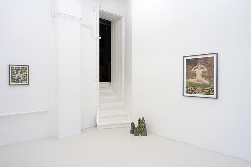 "Overgrowth" installation view.