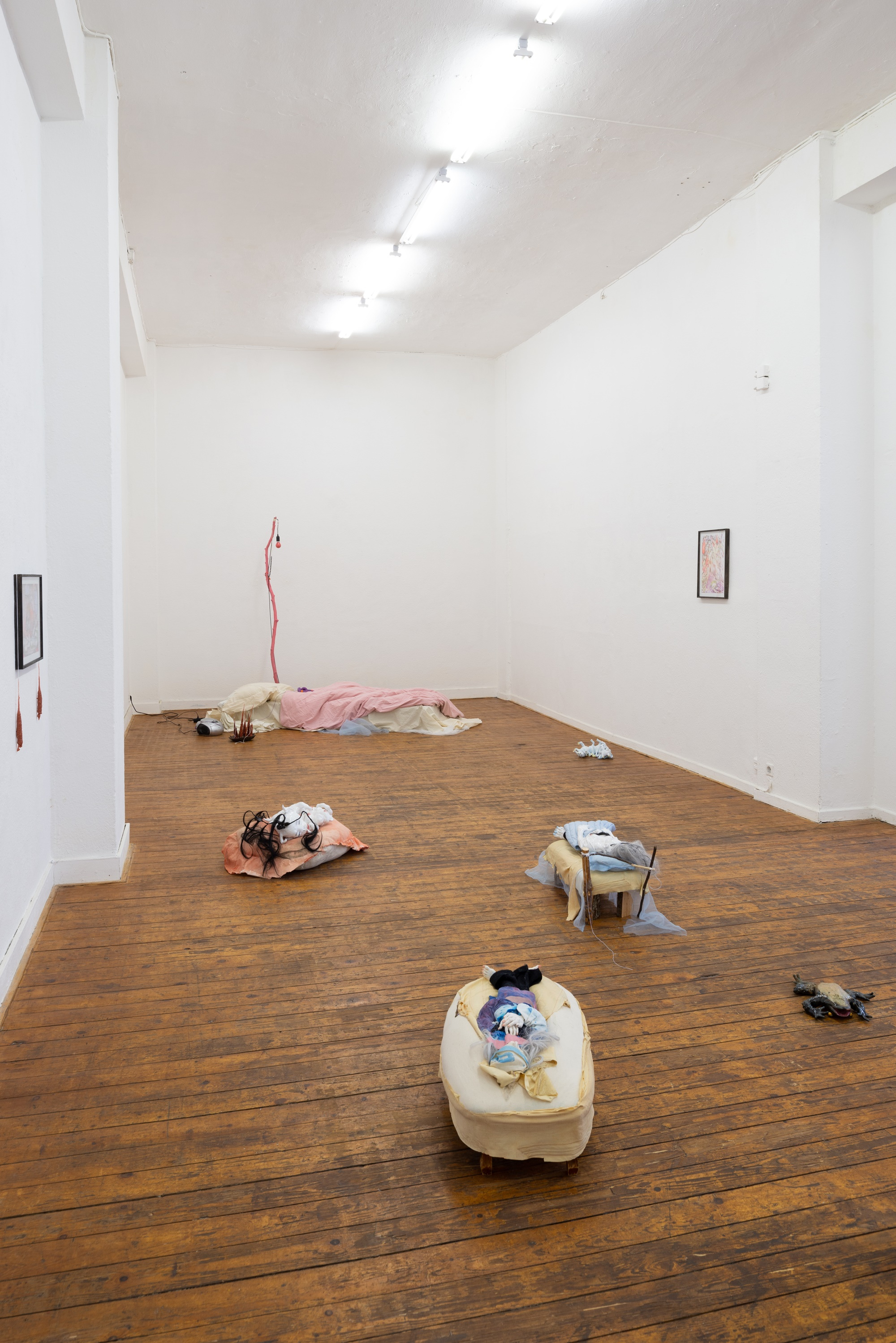 Nschotschi Haslinger, Mikro Silence, 2023, installation view © the artist photo: Bernhard Adams