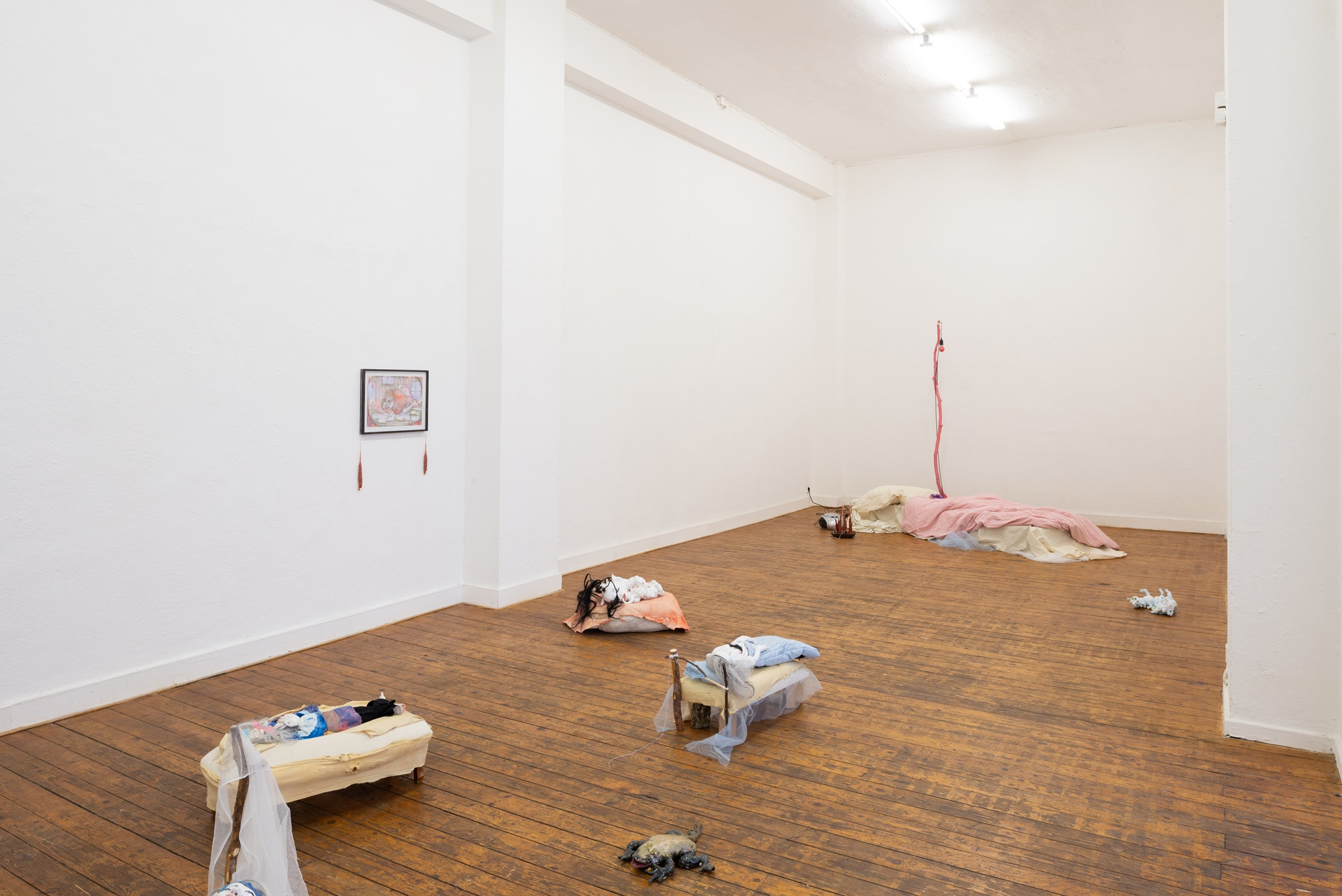 Nschotschi Haslinger, Mikro Silence, 2023, installation view © the artist photo: Bernhard Adams