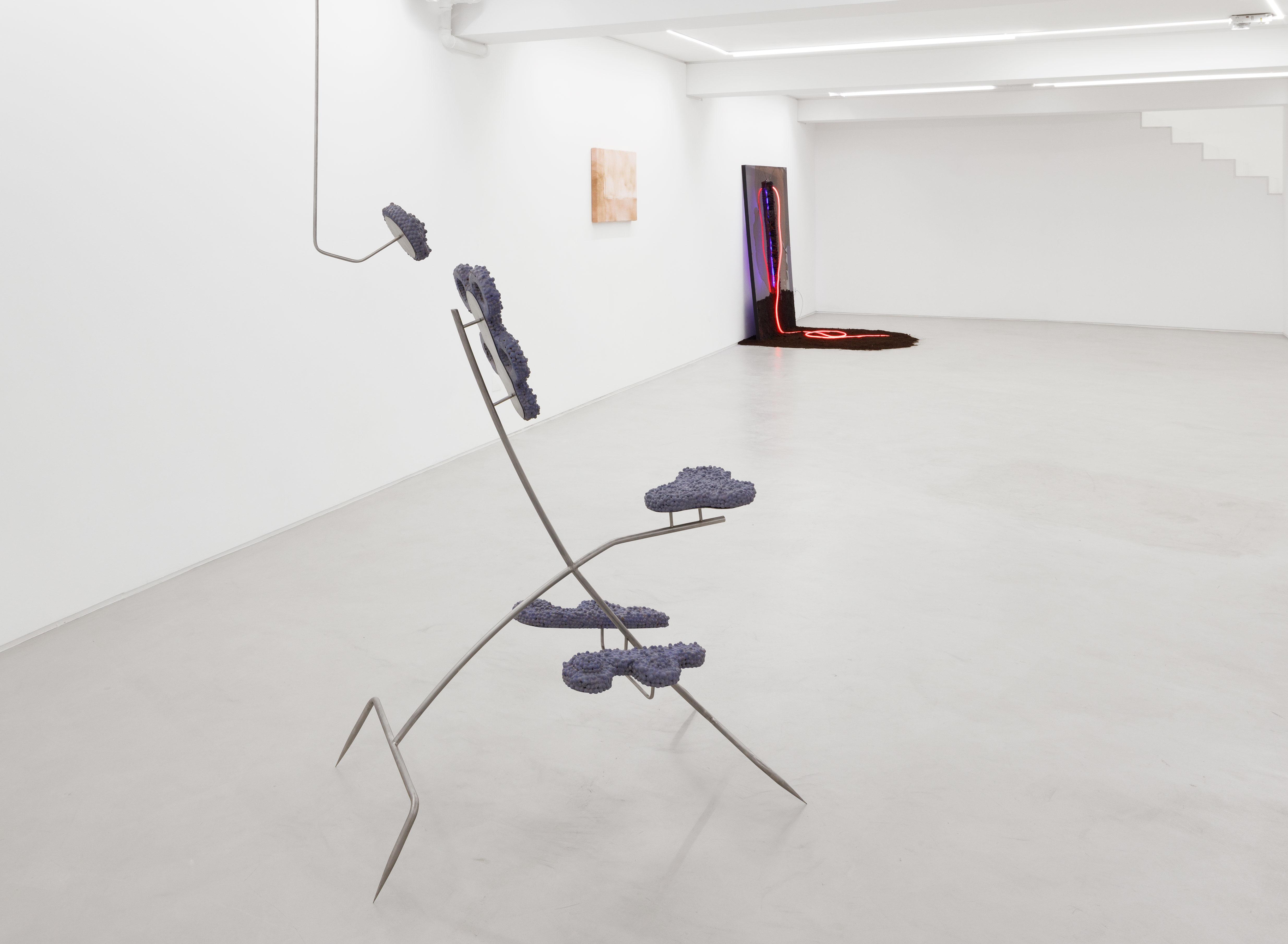 Exhibition view (Gabriel Ribeiro @gbrlrbr, Manuel Tainha @manueltainha, NĂĄdia Duvall @art.nadia.duvall)