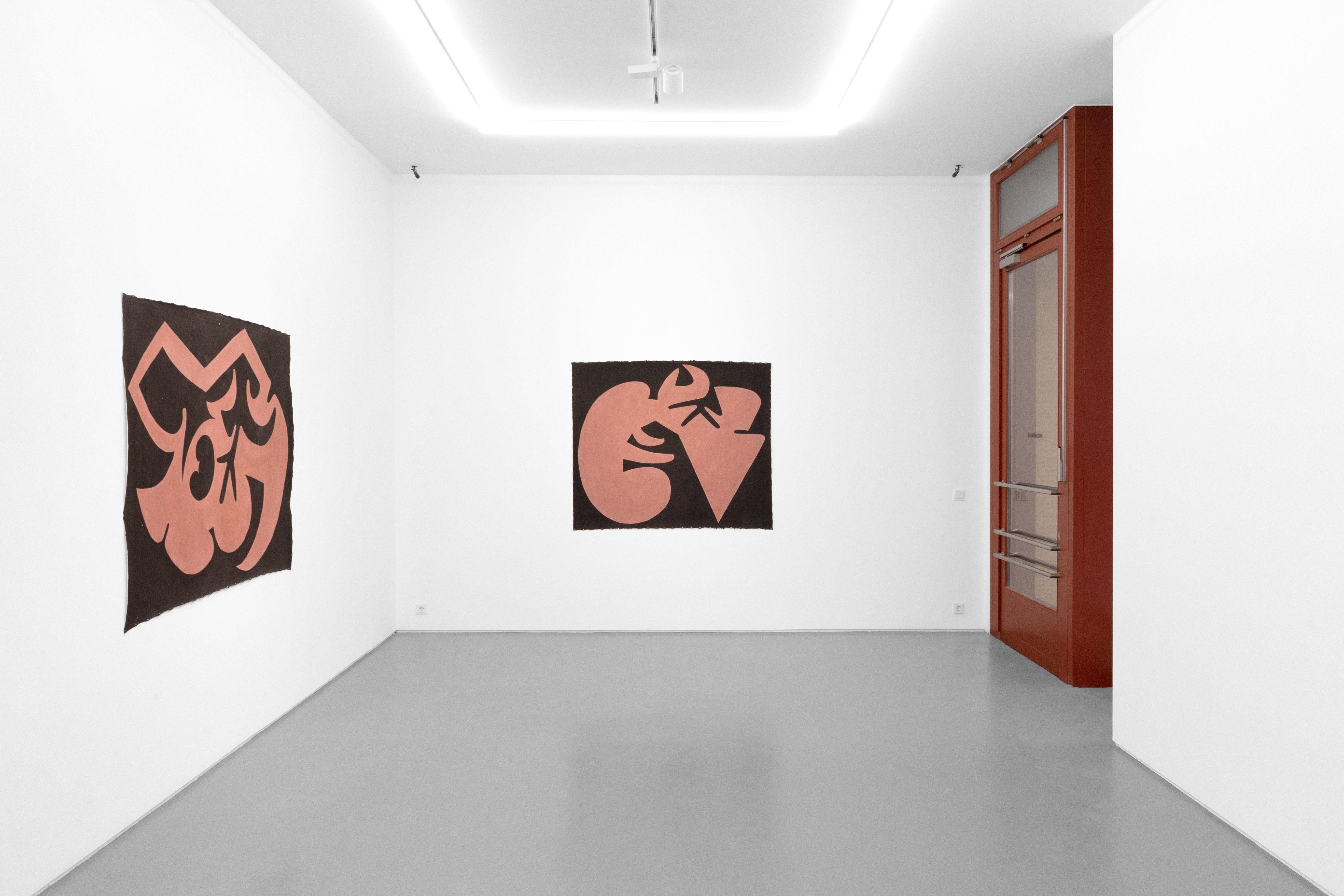 Installation view, Martina Kügler Terrapozzoli, Mountains, Berlin. Photo by Julie Becquart