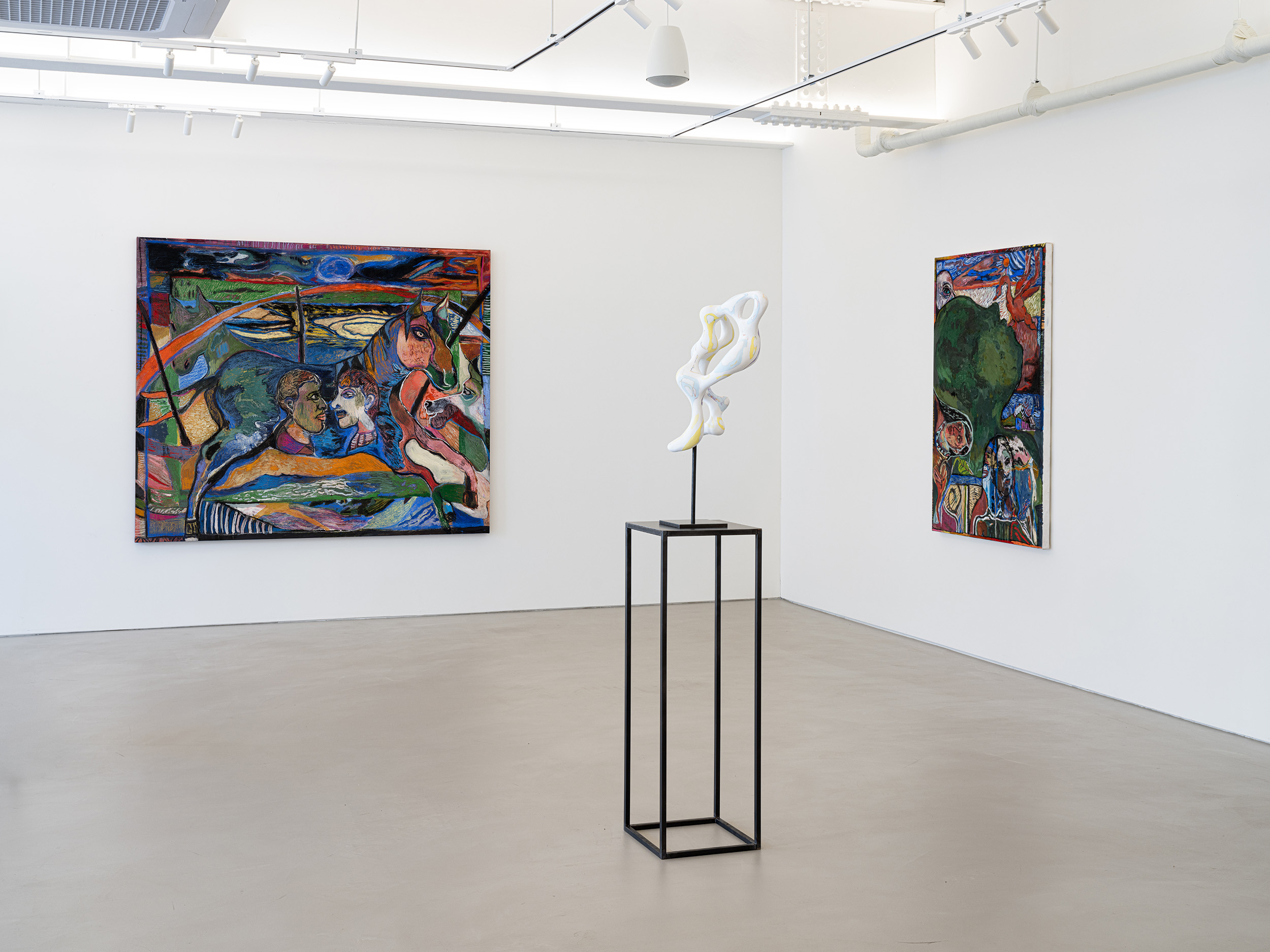 Vanessa da Silva & Maya Weishof, May your Mouth Contain the Shape of Strange Words, 2023, Installation view 4 at Duarte Sequeira Seoul