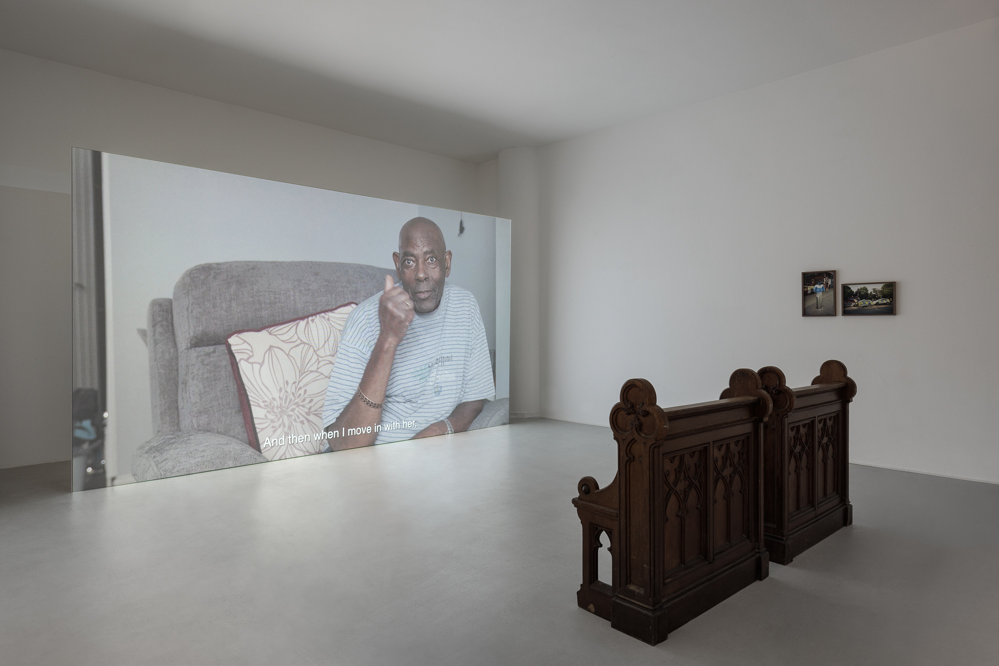 Rene Matić, installation view, 2023, KUNSTVEREIN GARTENHAUS