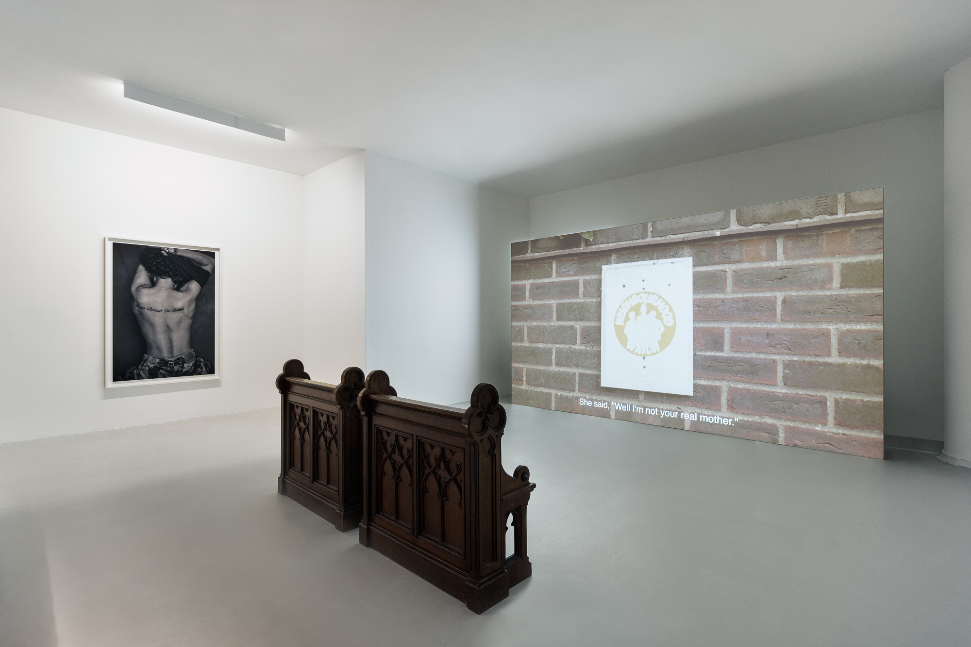Rene Matić, installation view, 2023, KUNSTVEREIN GARTENHAUS
